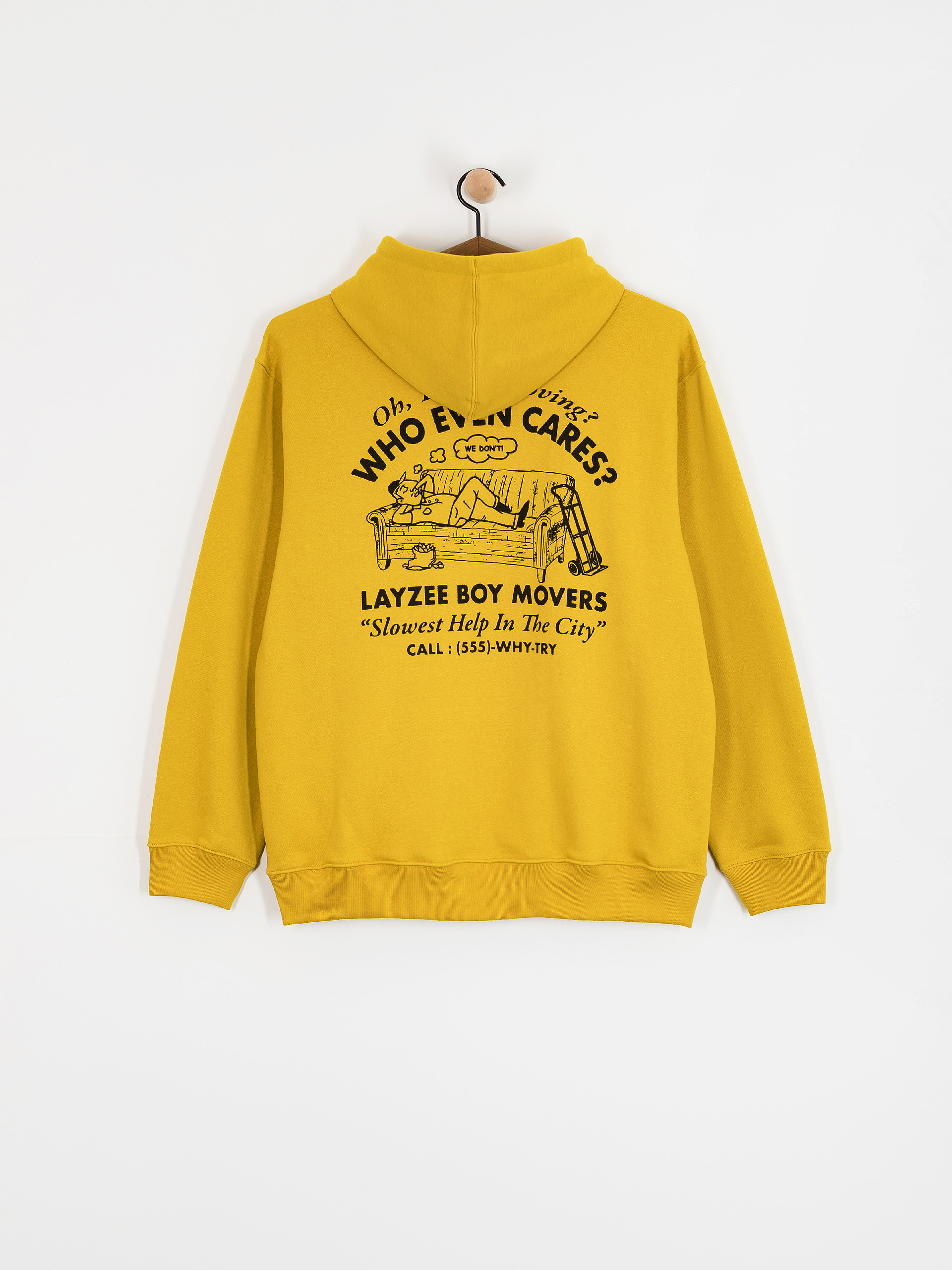 Vans Moving Co HD Kapucnis pulóver (heritage mustard)