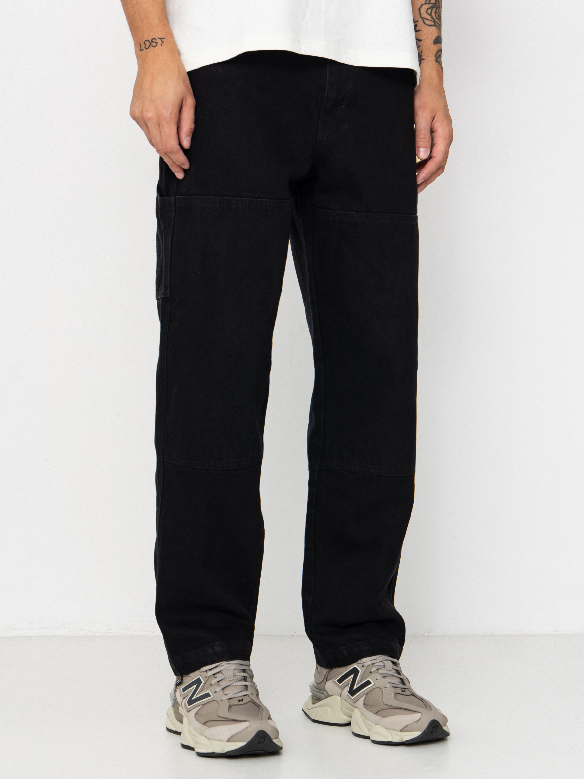 Kisnadrág Volcom Karpendter Lse Tprd Denim (black)