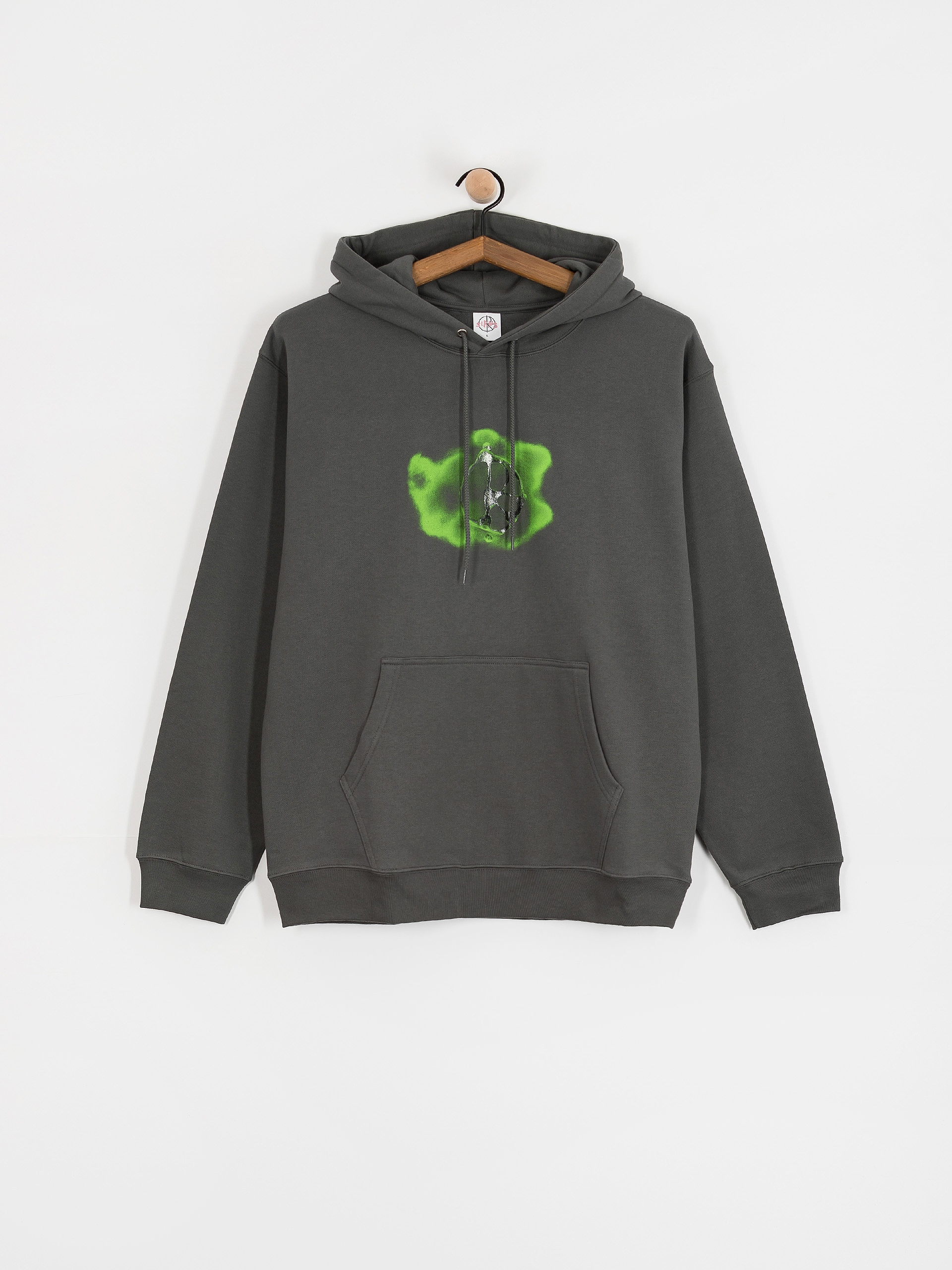 Polar Skate Dave Metal Logo HD Kapucnis pulóver (graphite)