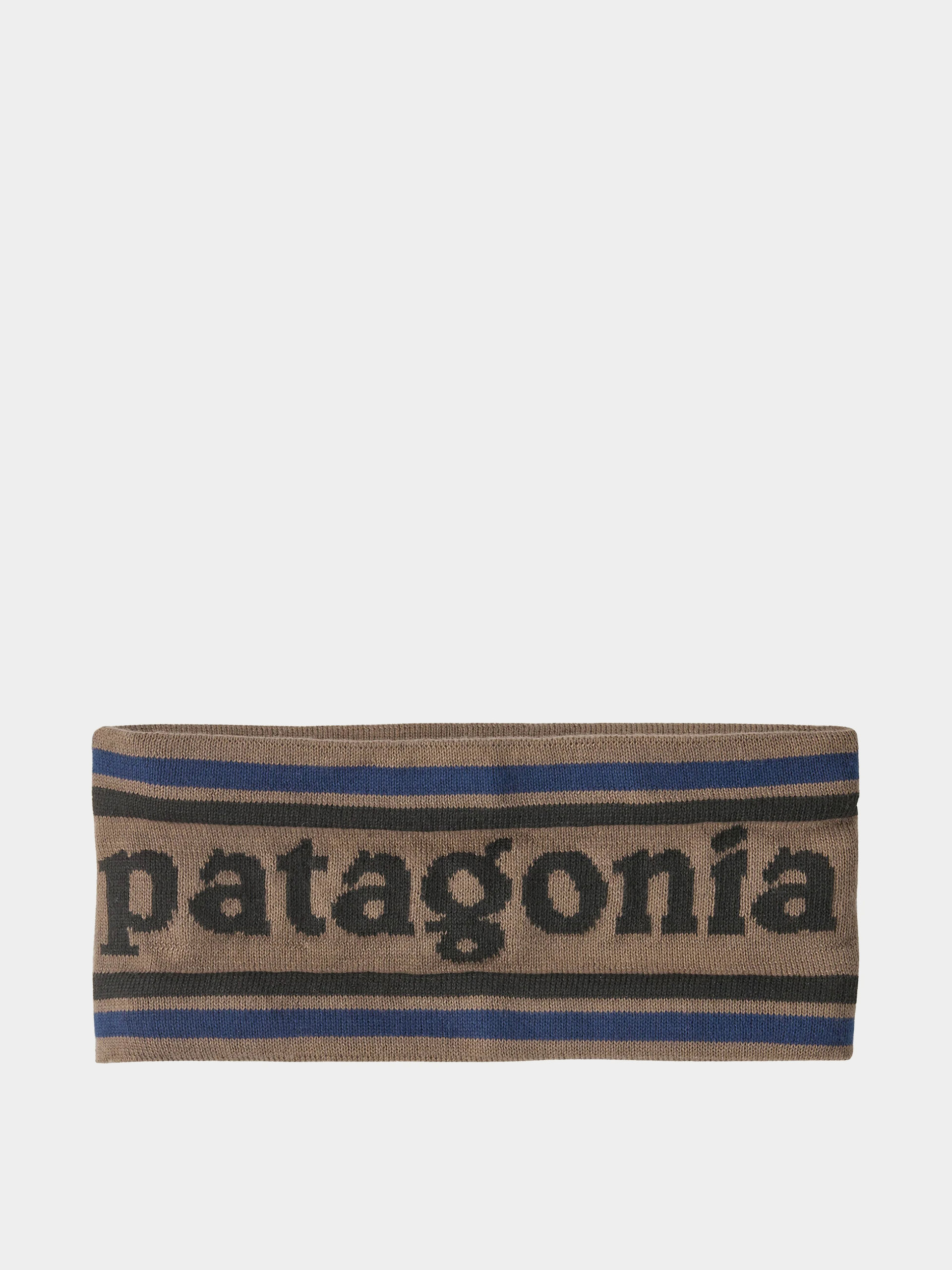 Sí fejpánt Patagonia Powder Town (park stripe marlow brown)