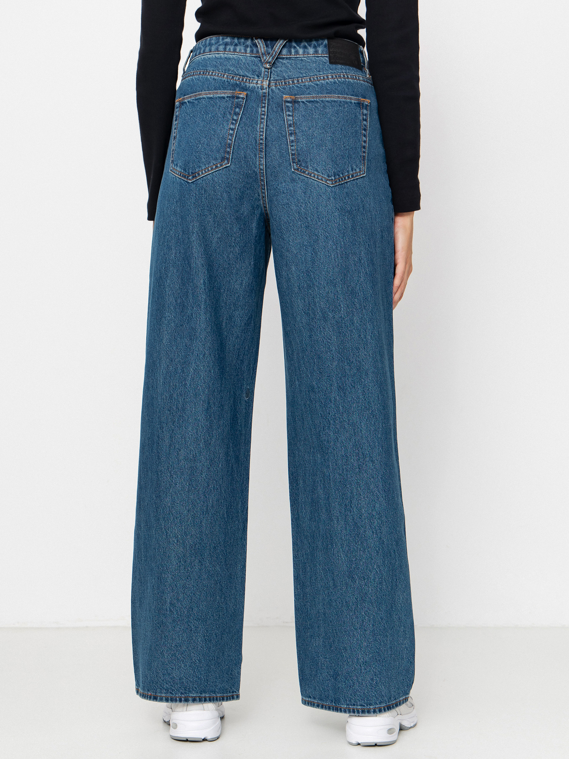 Kisnadrág Volcom Stoned Bf Hirise Wmn (indigo ridge wash)