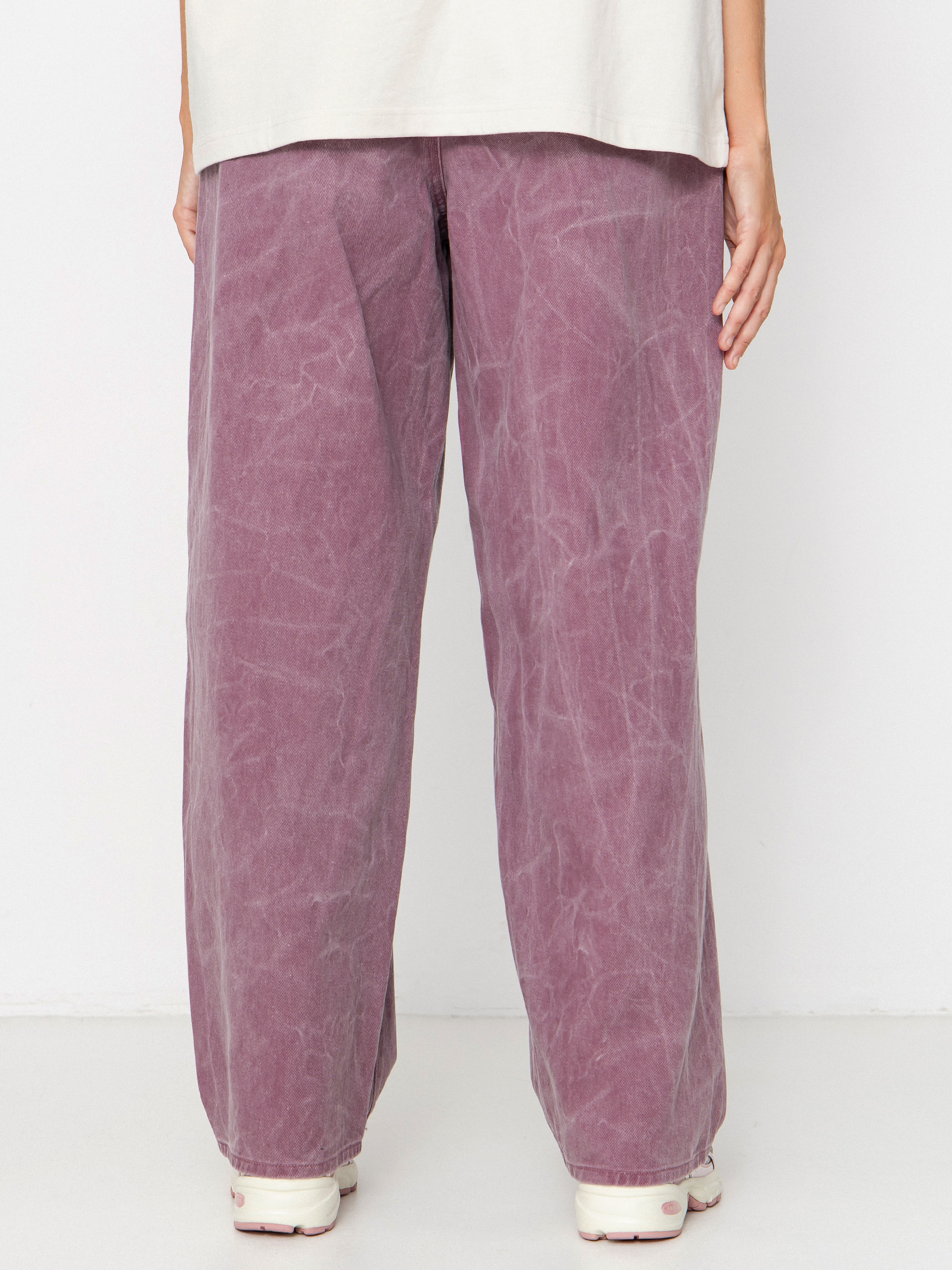 OBEY Donovan 5 Pocket Wmn Kisnadrág (tulip wrinkle wash)