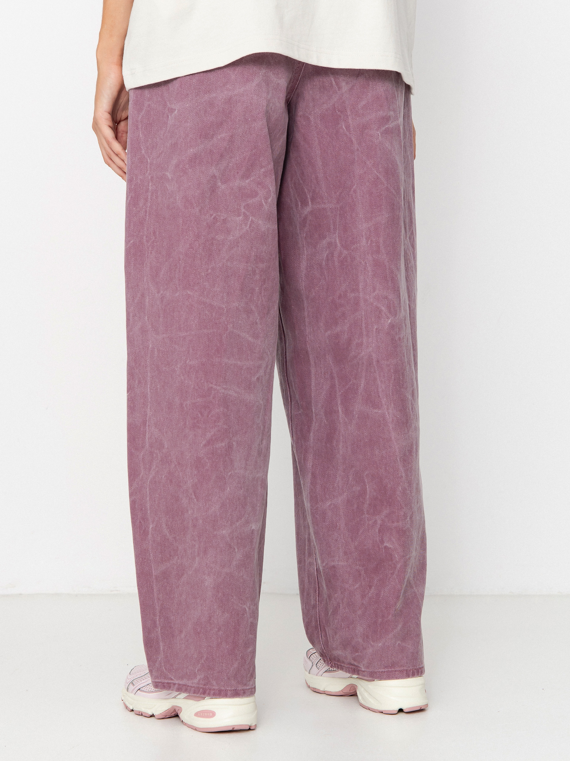OBEY Donovan 5 Pocket Wmn Kisnadrág (tulip wrinkle wash)