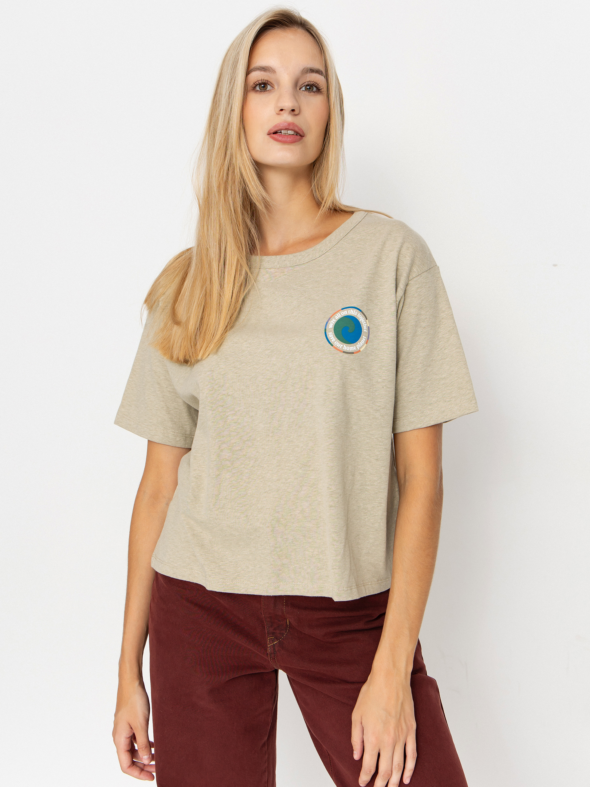 Póló Patagonia Unity Fitz Easy Cut Responsibili Wmn (pumice)