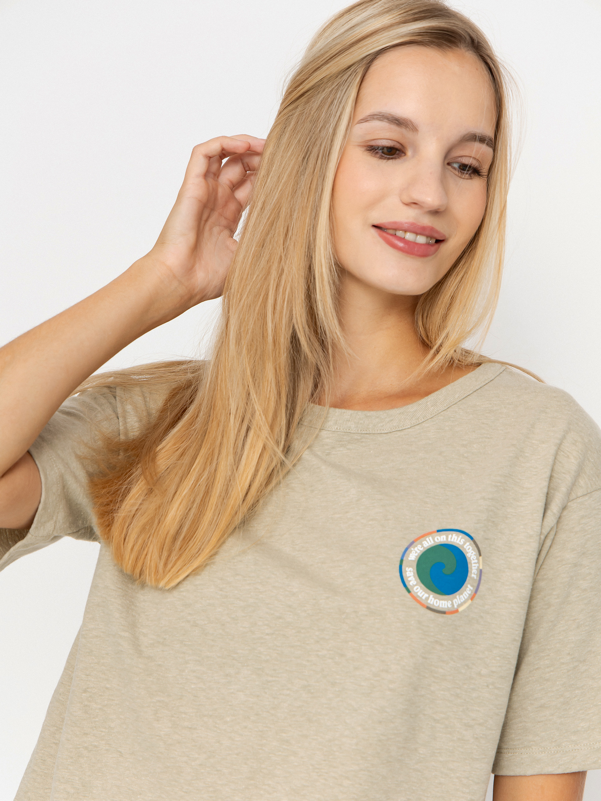 Póló Patagonia Unity Fitz Easy Cut Responsibili Wmn (pumice)