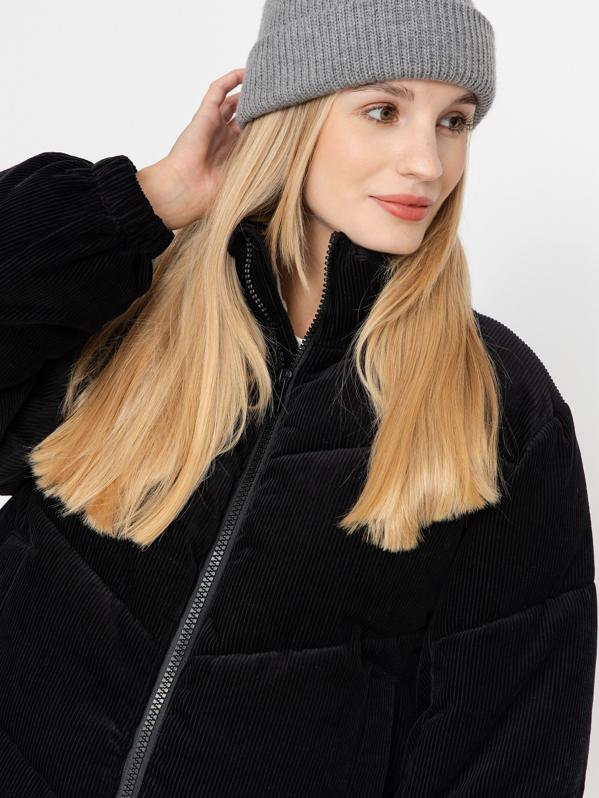 Dzseki Volcom Cord'n Stone Puff Wmn (black)