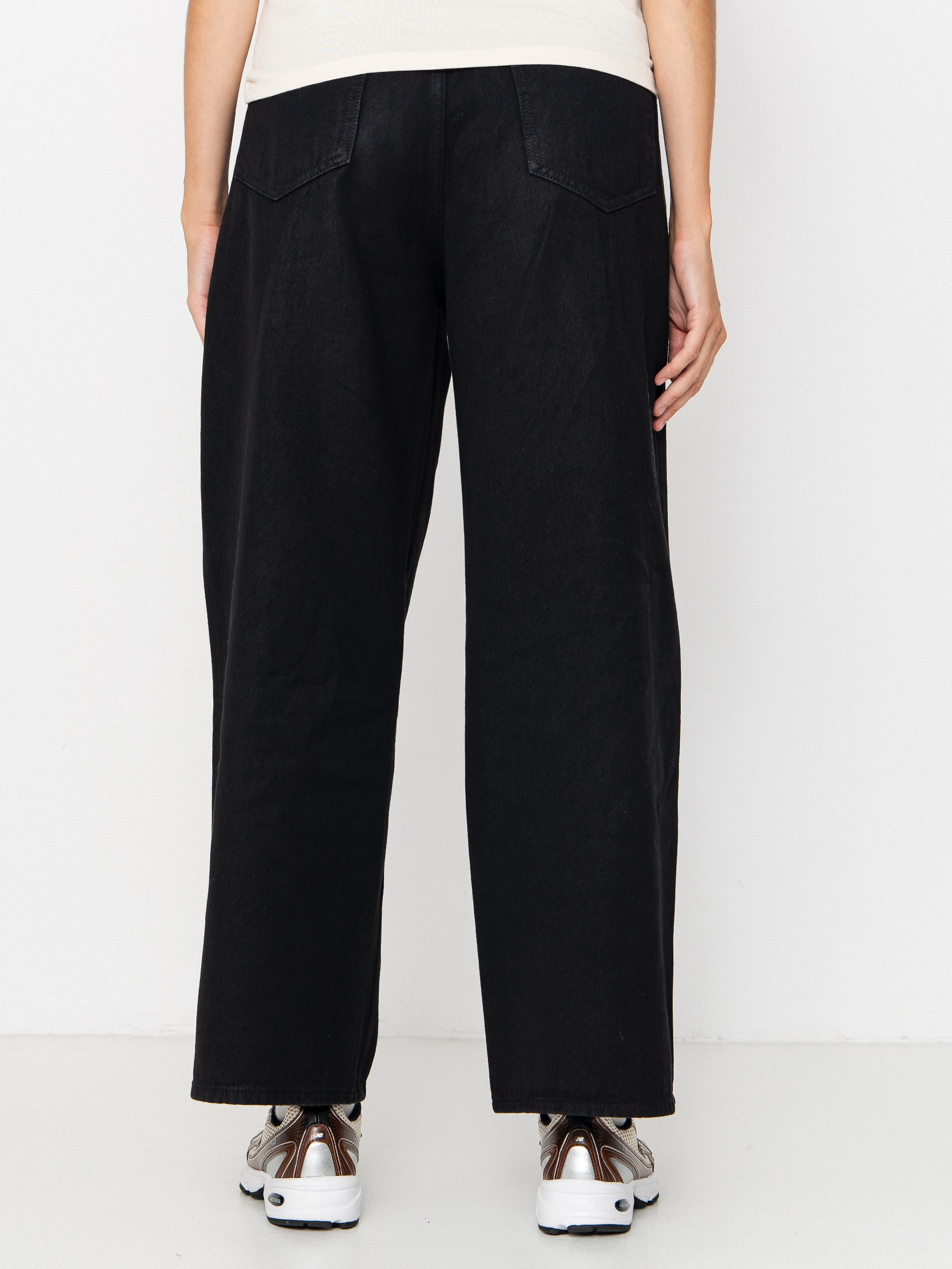 Volcom Beeggy Denim Kisnadrág Wmn (black combo)