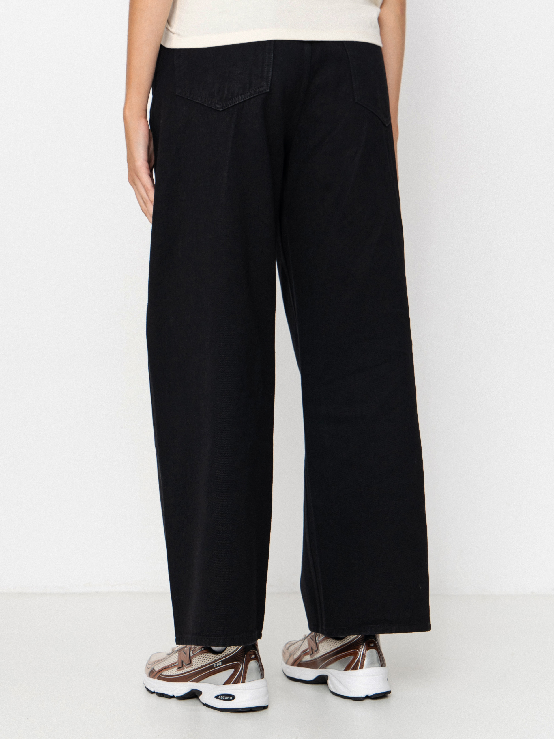 Volcom Beeggy Denim Kisnadrág Wmn (black combo)