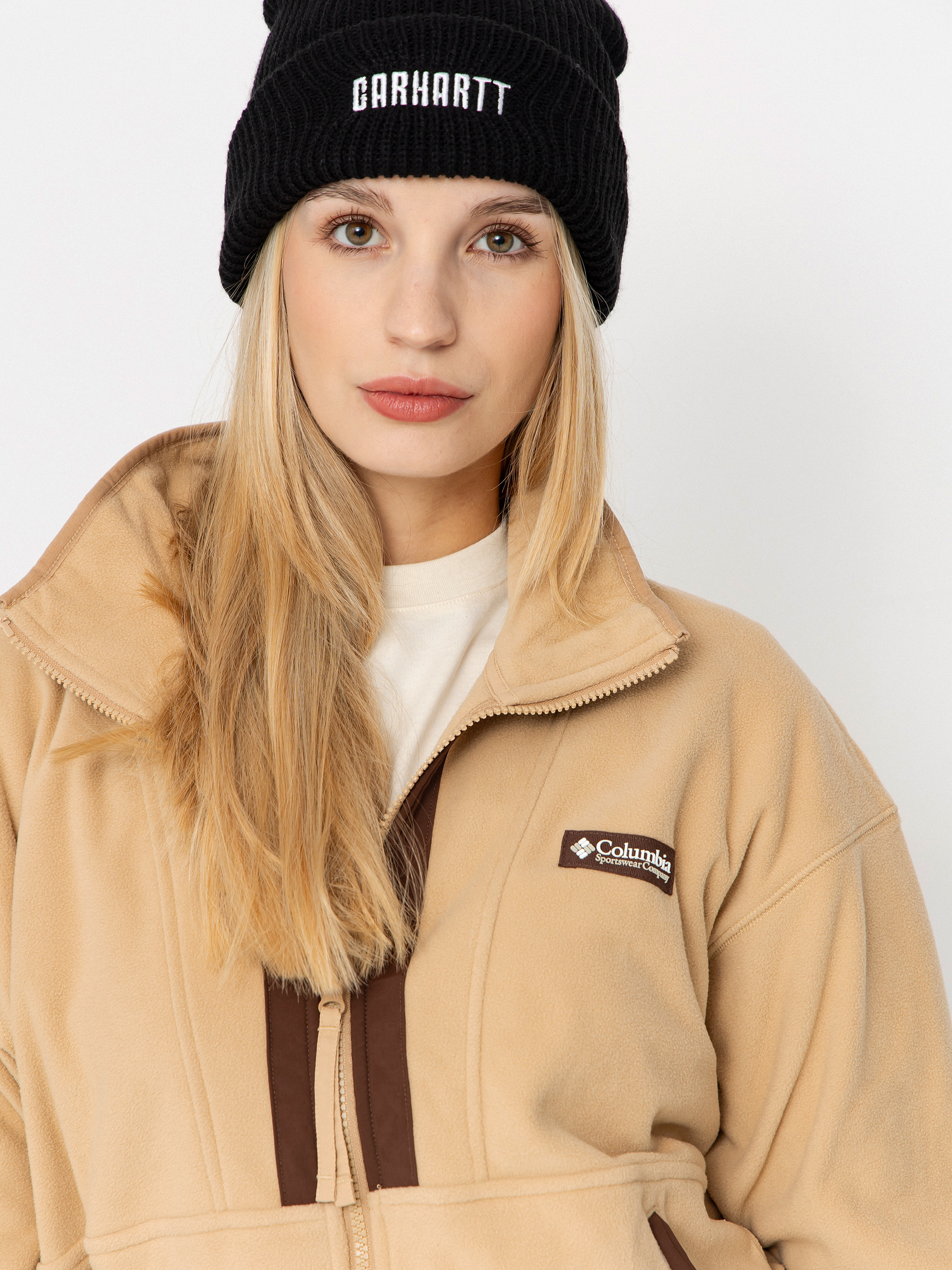 Női Columbia Backbowl II Full Zip Polár pulóver (canoe/tobacco)