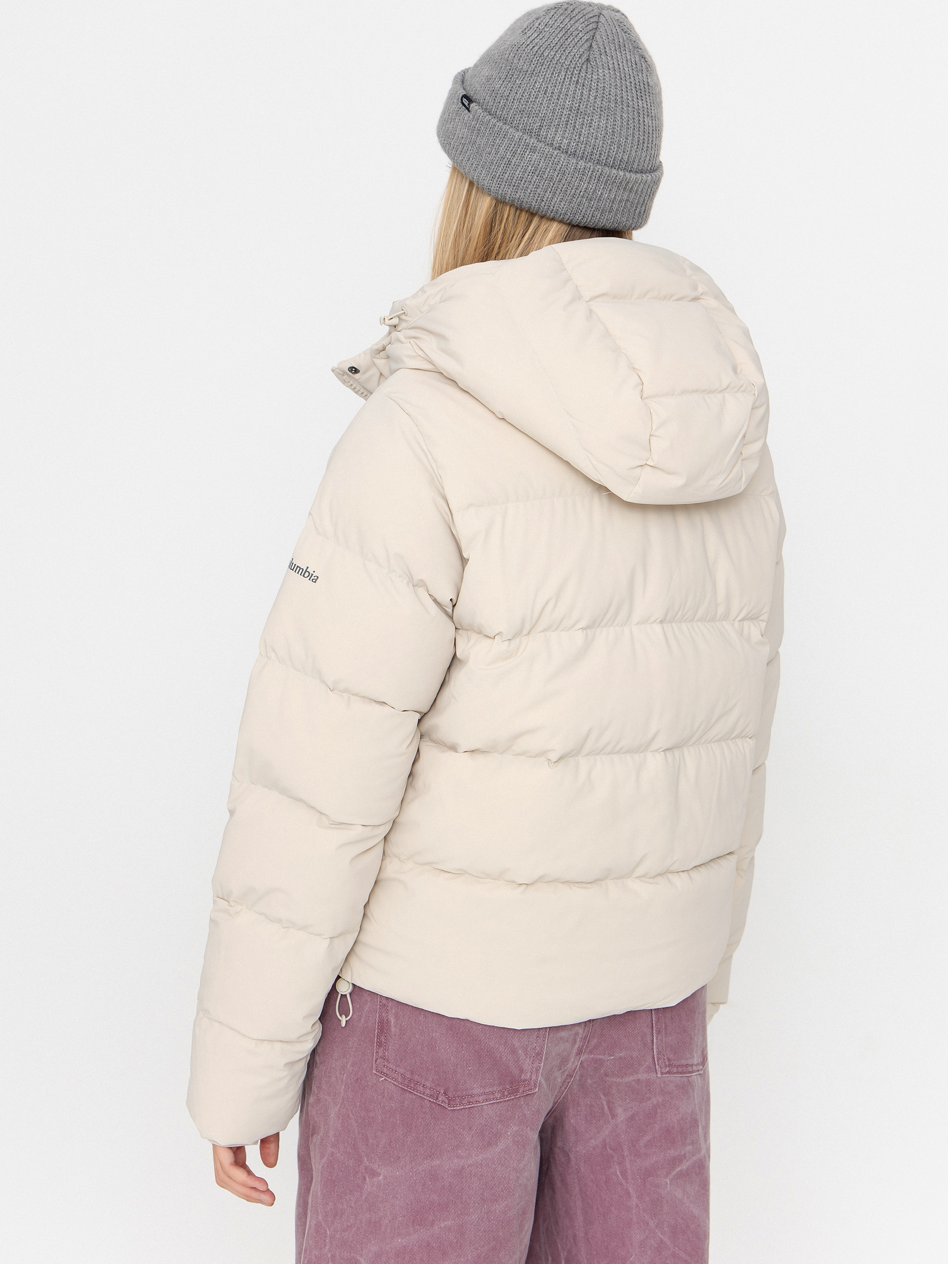 Columbia Amaze Puff Hooded Wmn Dzseki (dark stone)