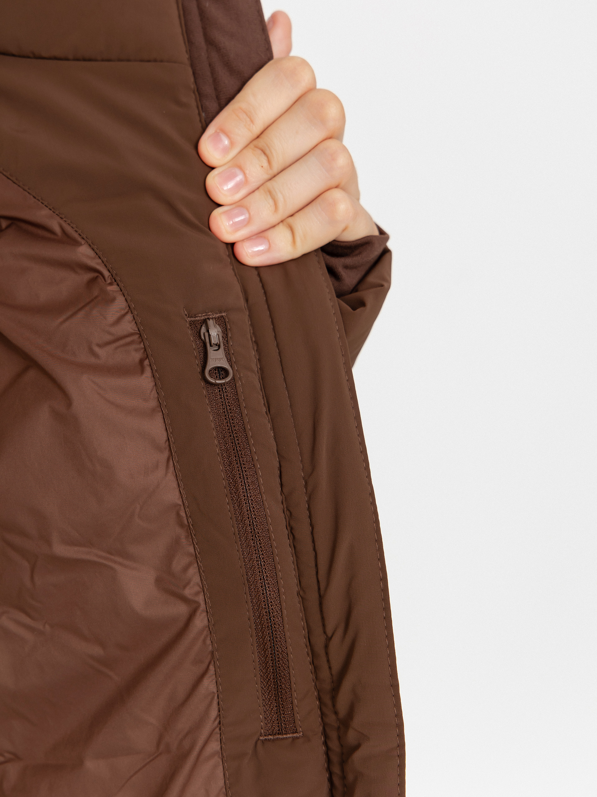 Columbia Amaze Puff Hooded Wmn Dzseki (tobacco)