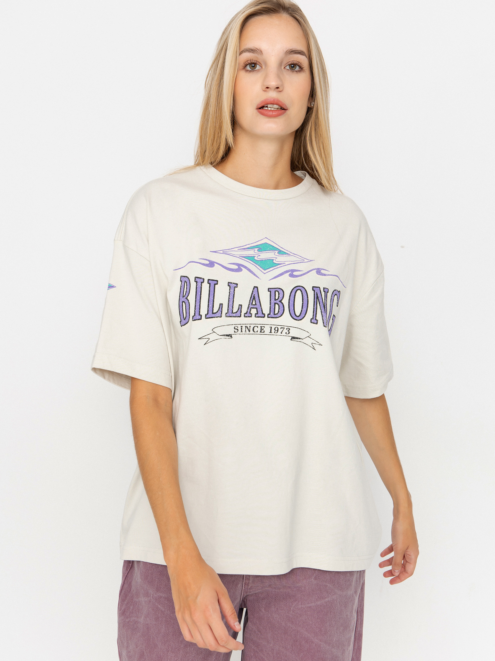 Billabong Wave Out Wmn Póló (light grey)