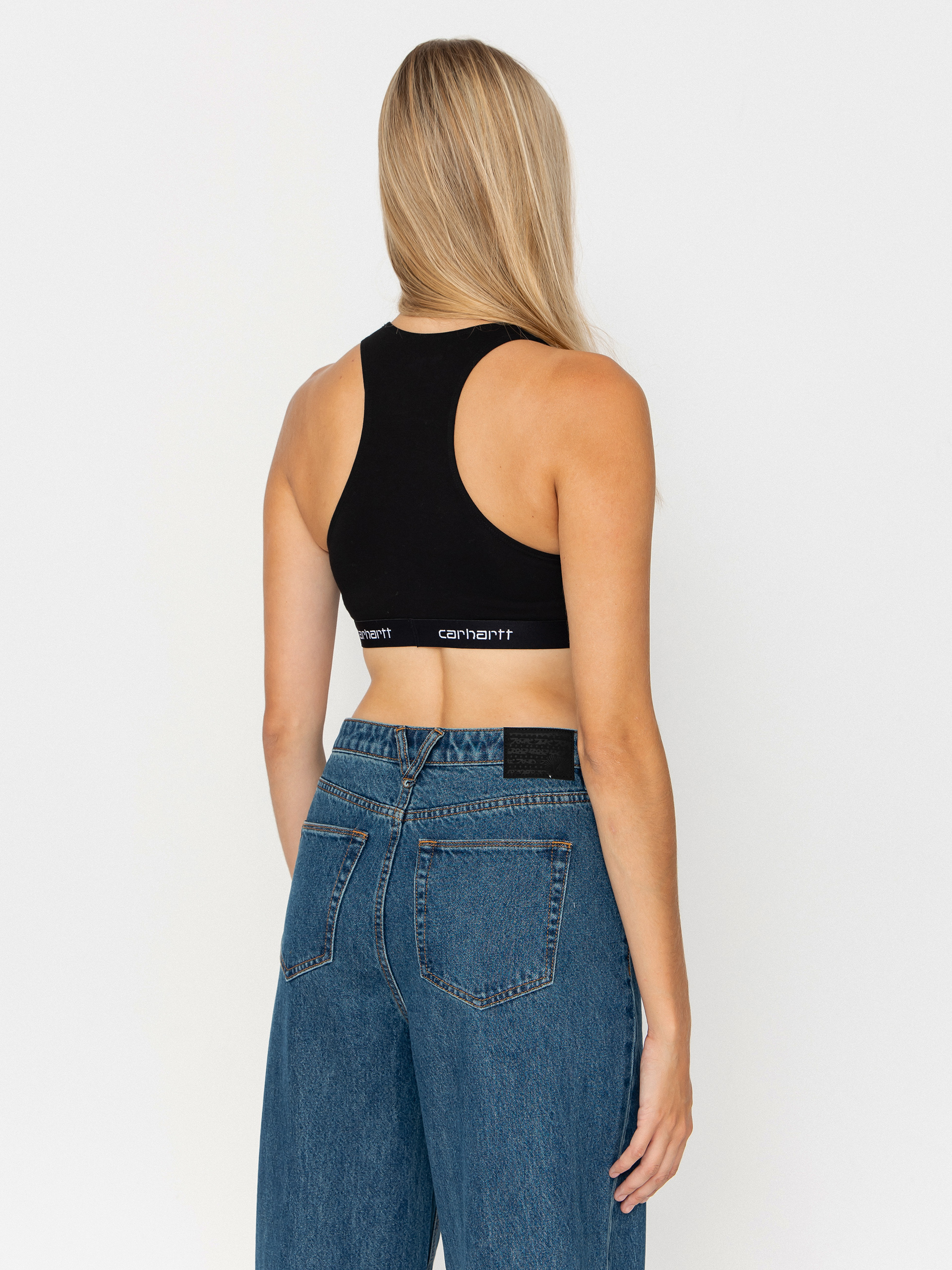 Carhartt WIP Script Racer Wmn Póló (black)