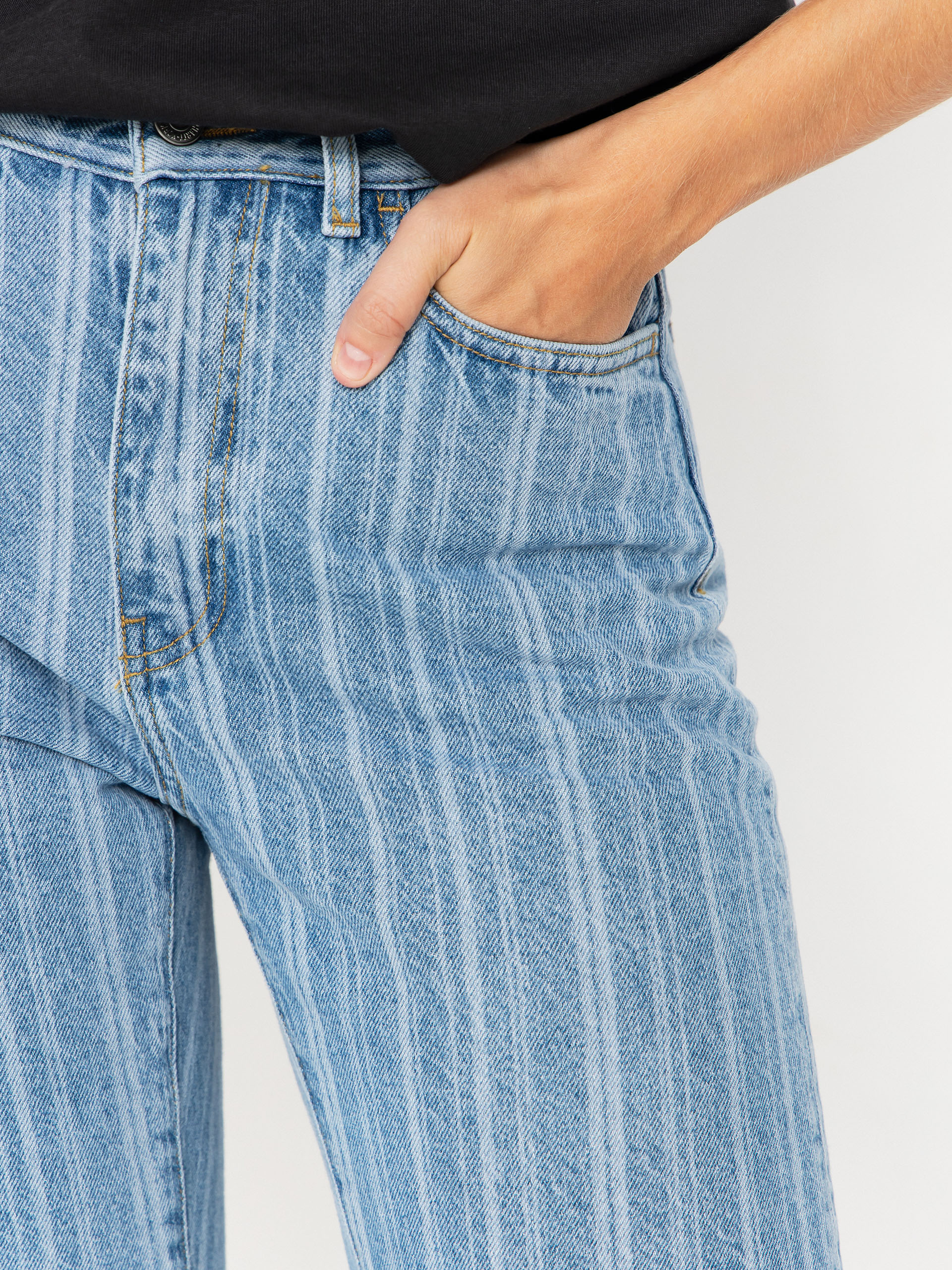 Carhartt WIP Rylan Wmn Kisnadrág (rylan stripe/blue/stone bleached)