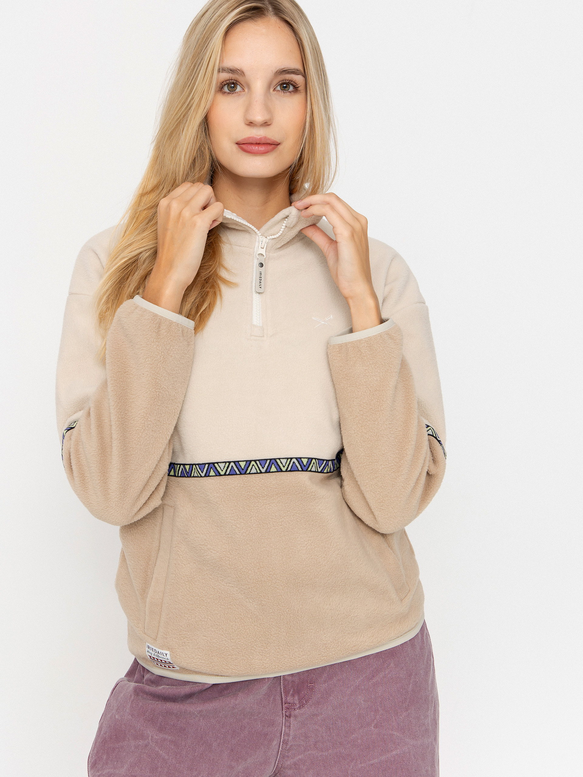 Iriedaily Holina Polár pulóver Wmn (khaki)