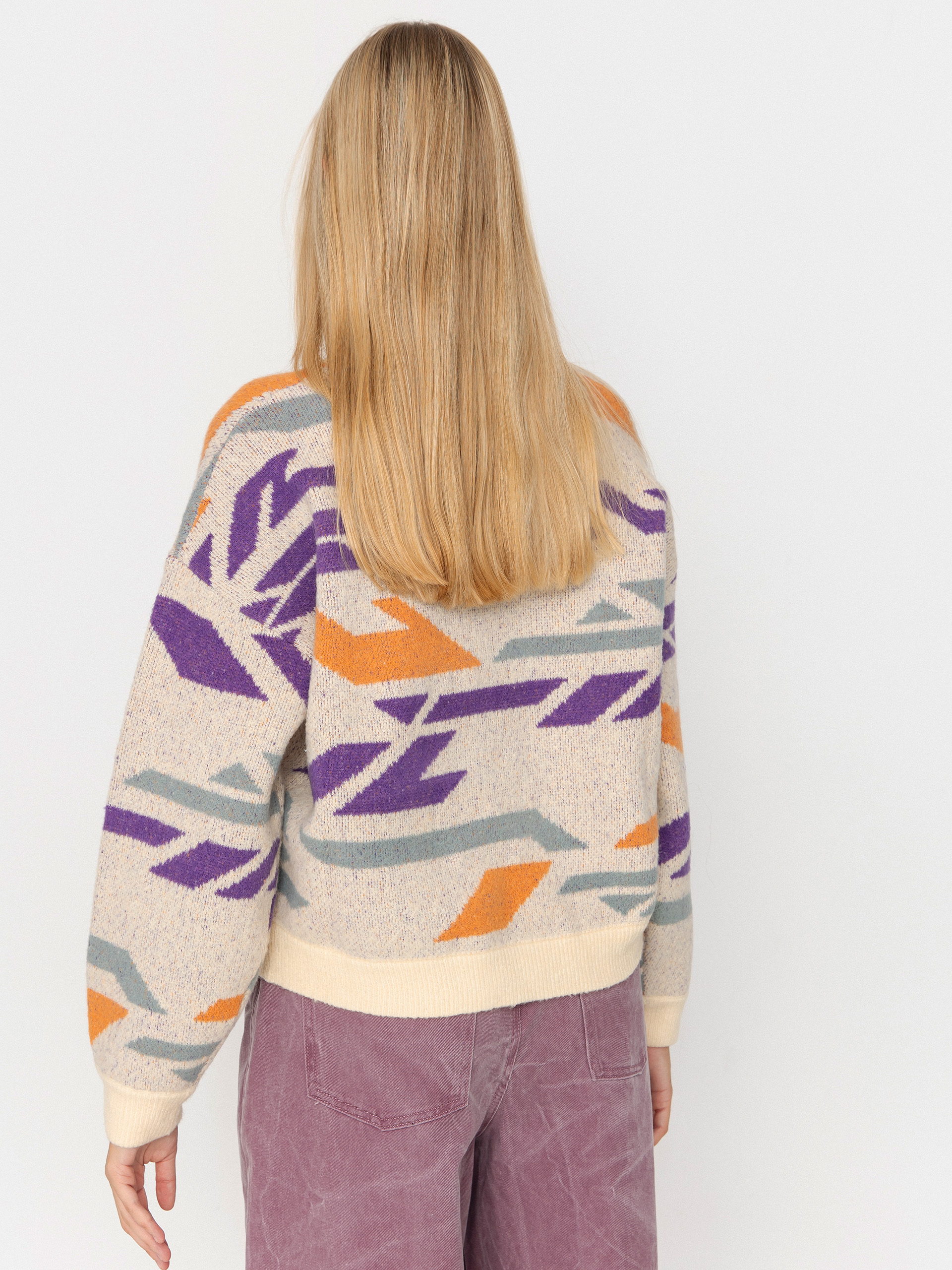 Iriedaily Boxy Fluff Wmn Pulóver (chalk)