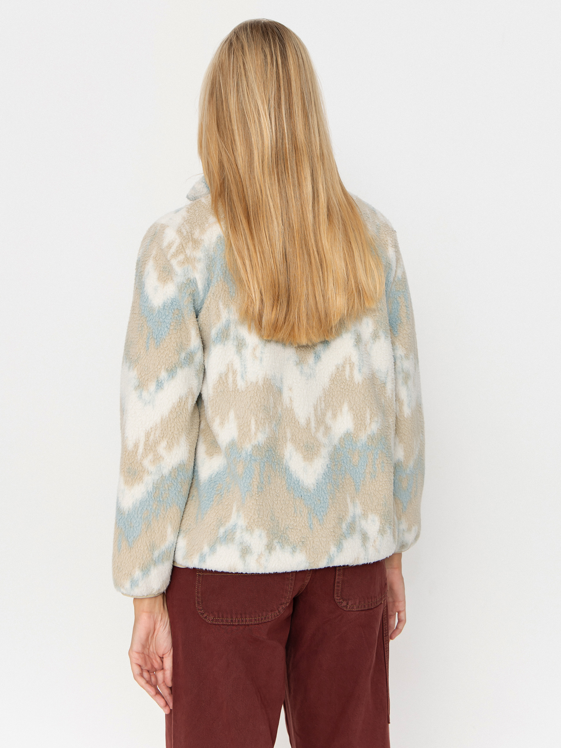 Iriedaily Arkta Teddy 2 Wmn Dzseki (khaki grey)