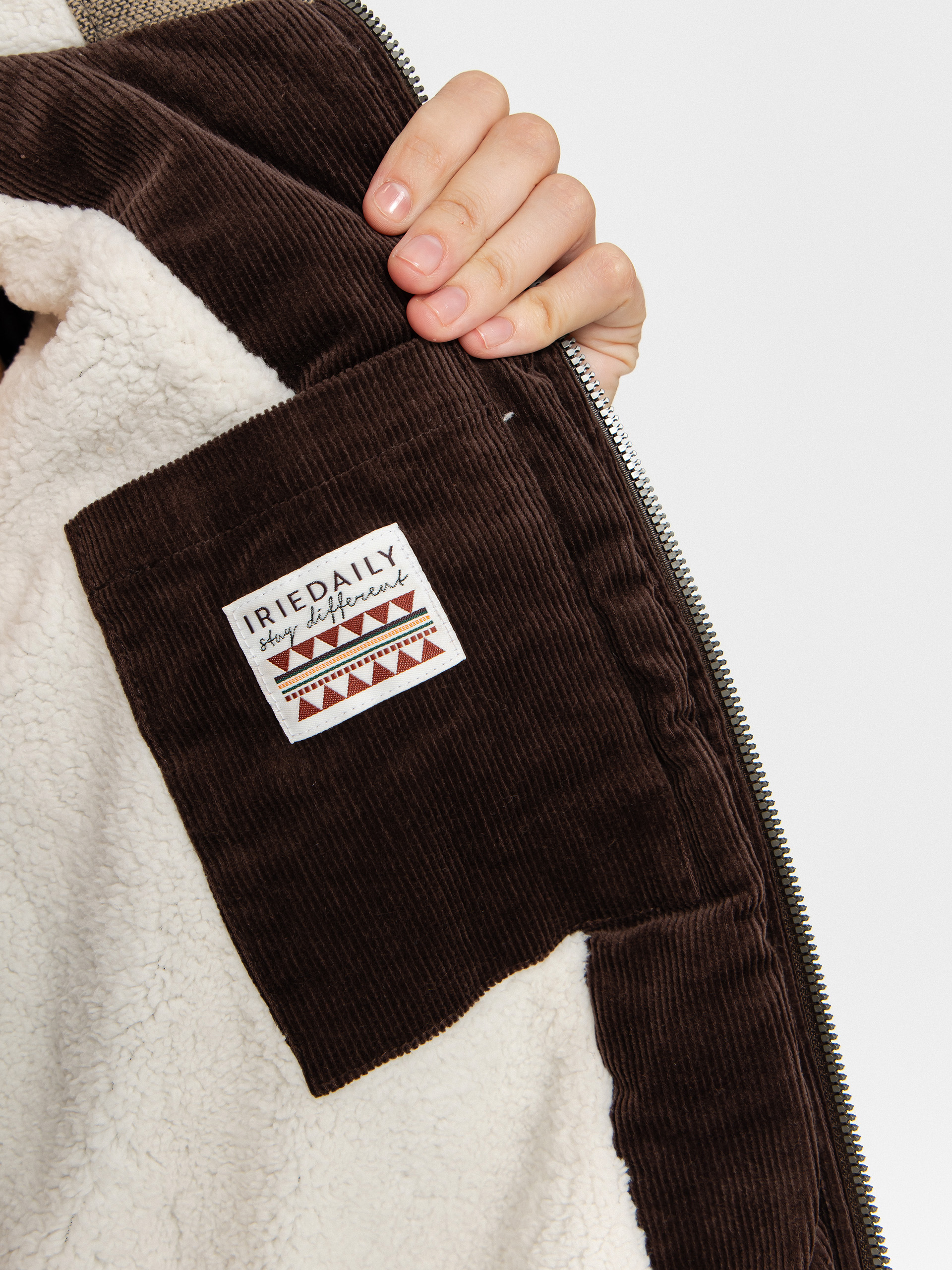 Iriedaily Indi Spice Wmn Dzseki (dark coffee)