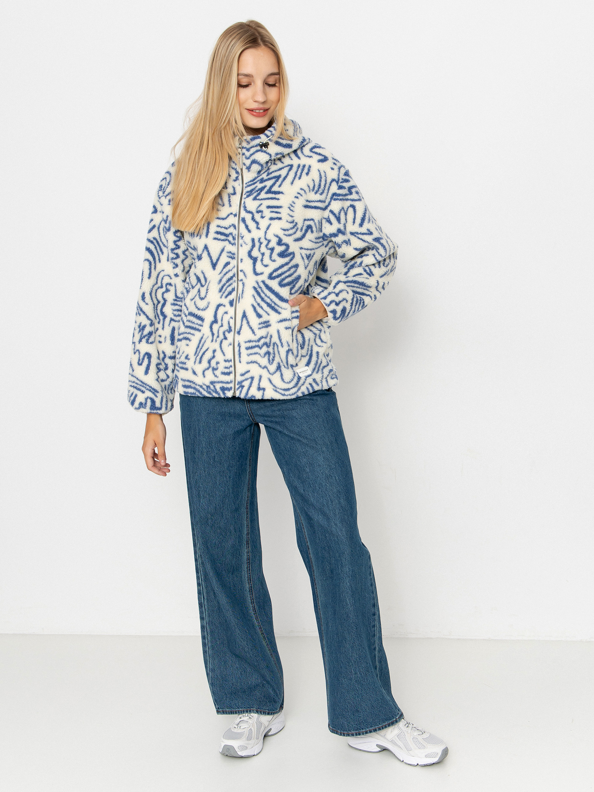 Dzseki Iriedaily Pat Teddy Wmn (ecru)