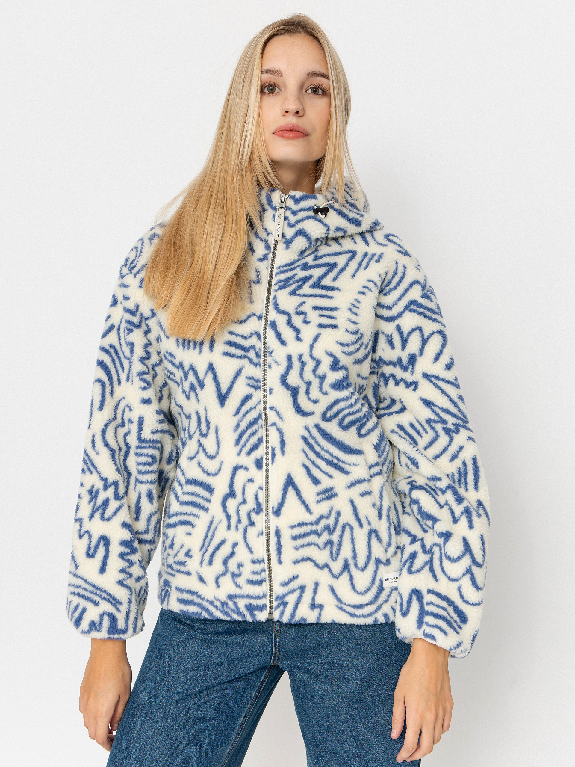 Dzseki Iriedaily Pat Teddy Wmn (ecru)