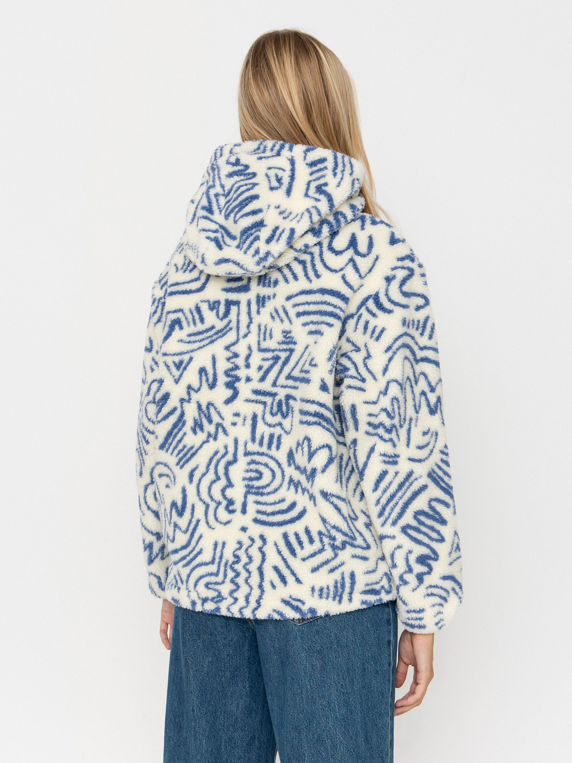 Dzseki Iriedaily Pat Teddy Wmn (ecru)