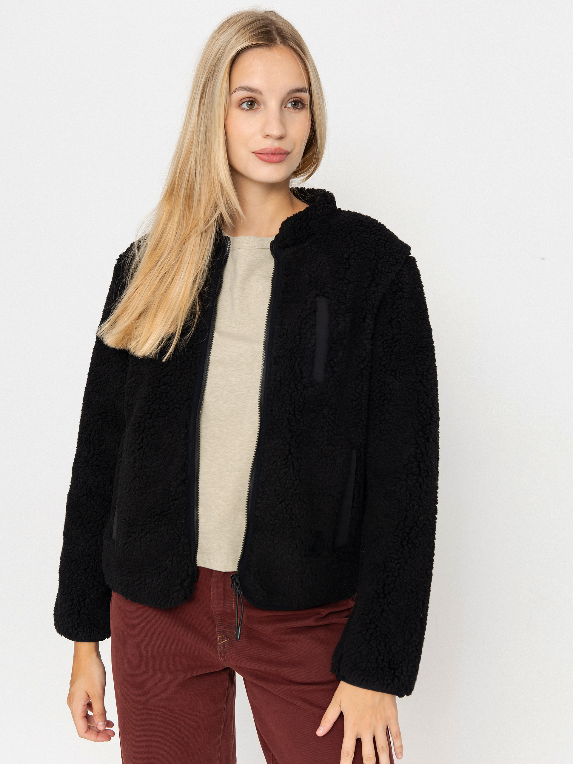 Pulóver Volcom Wuzer Fuzzar Wmn