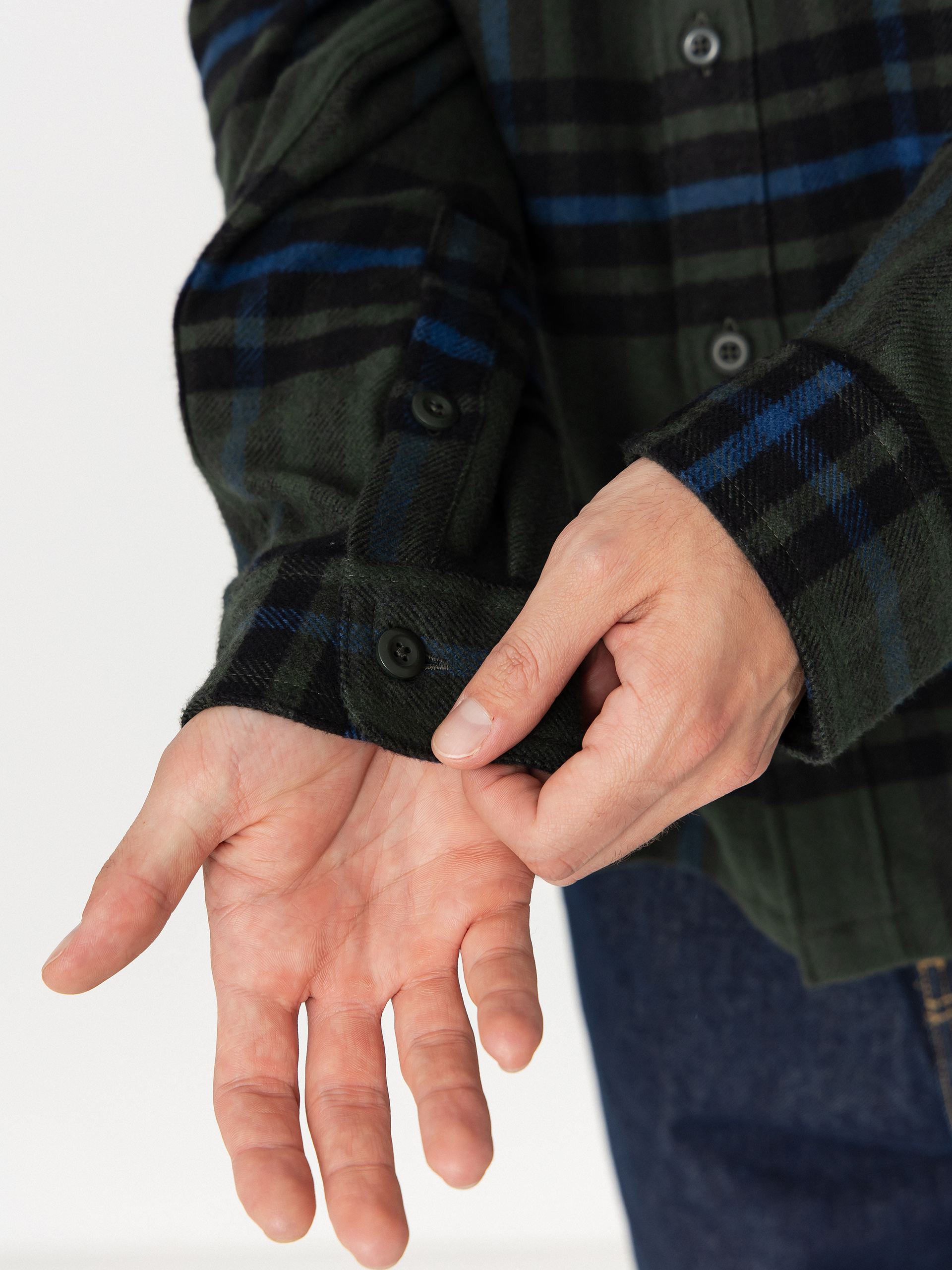 Ing Patagonia Fjord Flannel (catch old growth green)