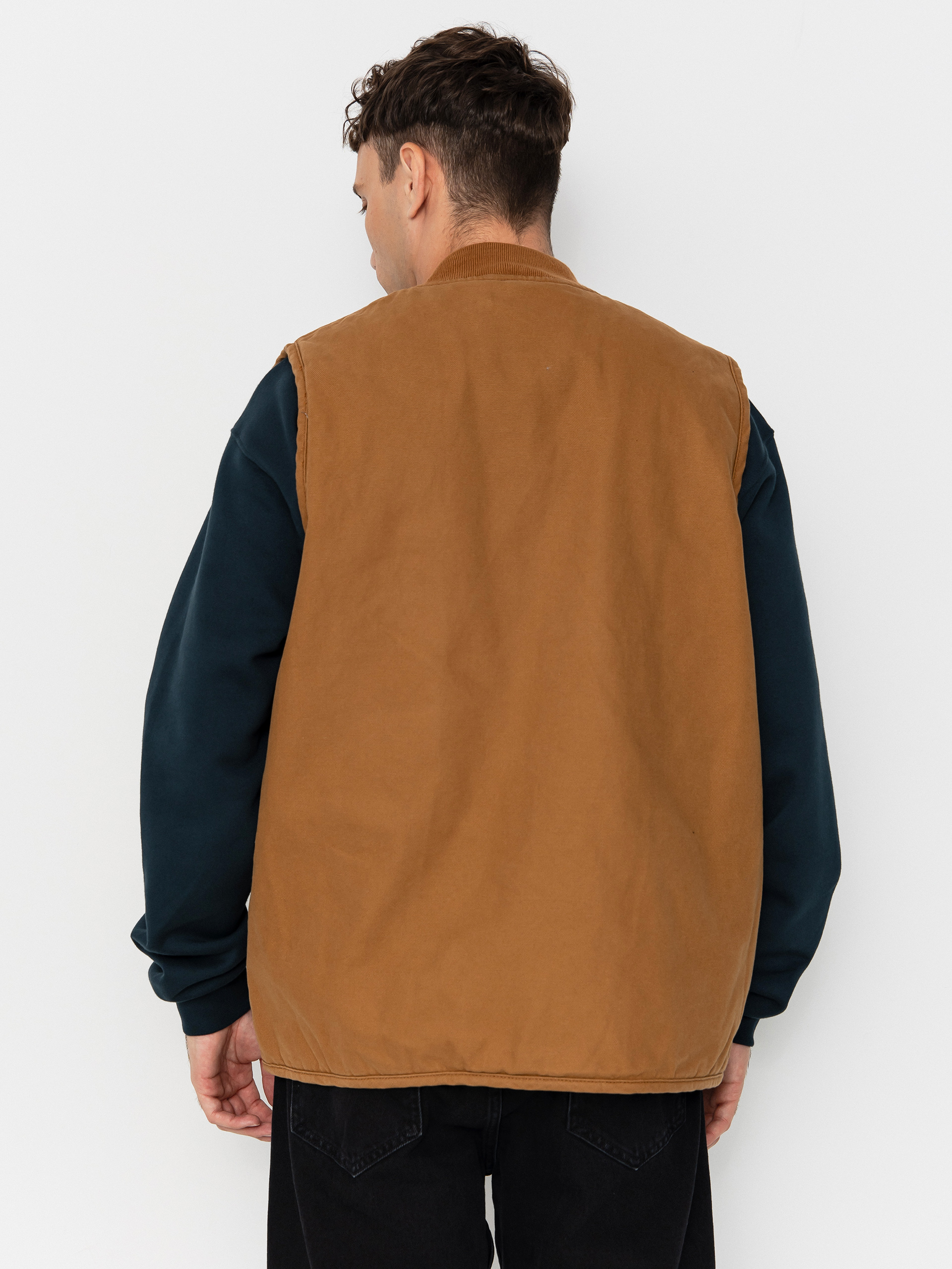 Dickies x Thrasher Vest Mellény (brown duck)