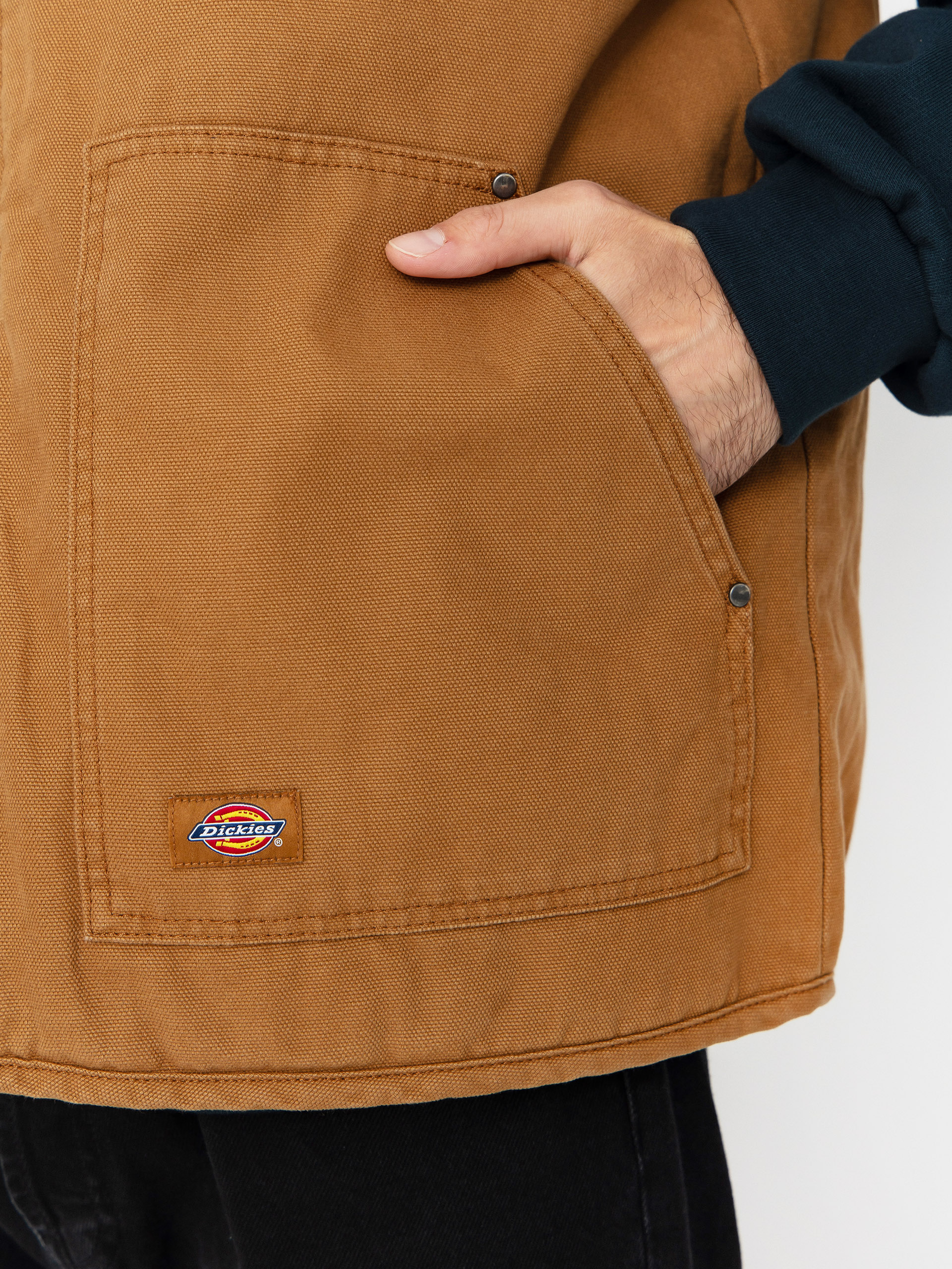 Dickies x Thrasher Vest Mellény (brown duck)
