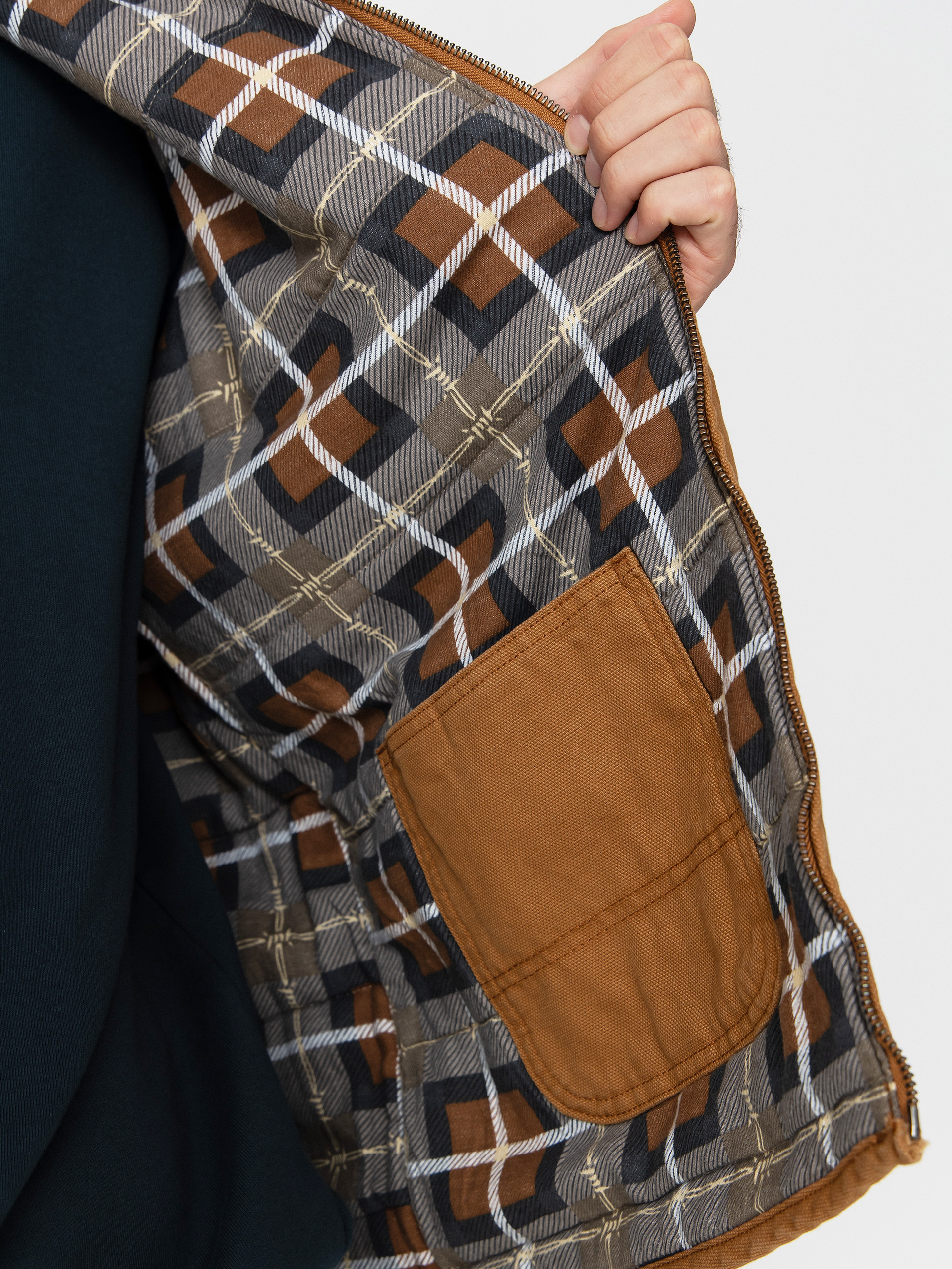 Dickies x Thrasher Vest Mellény (brown duck)