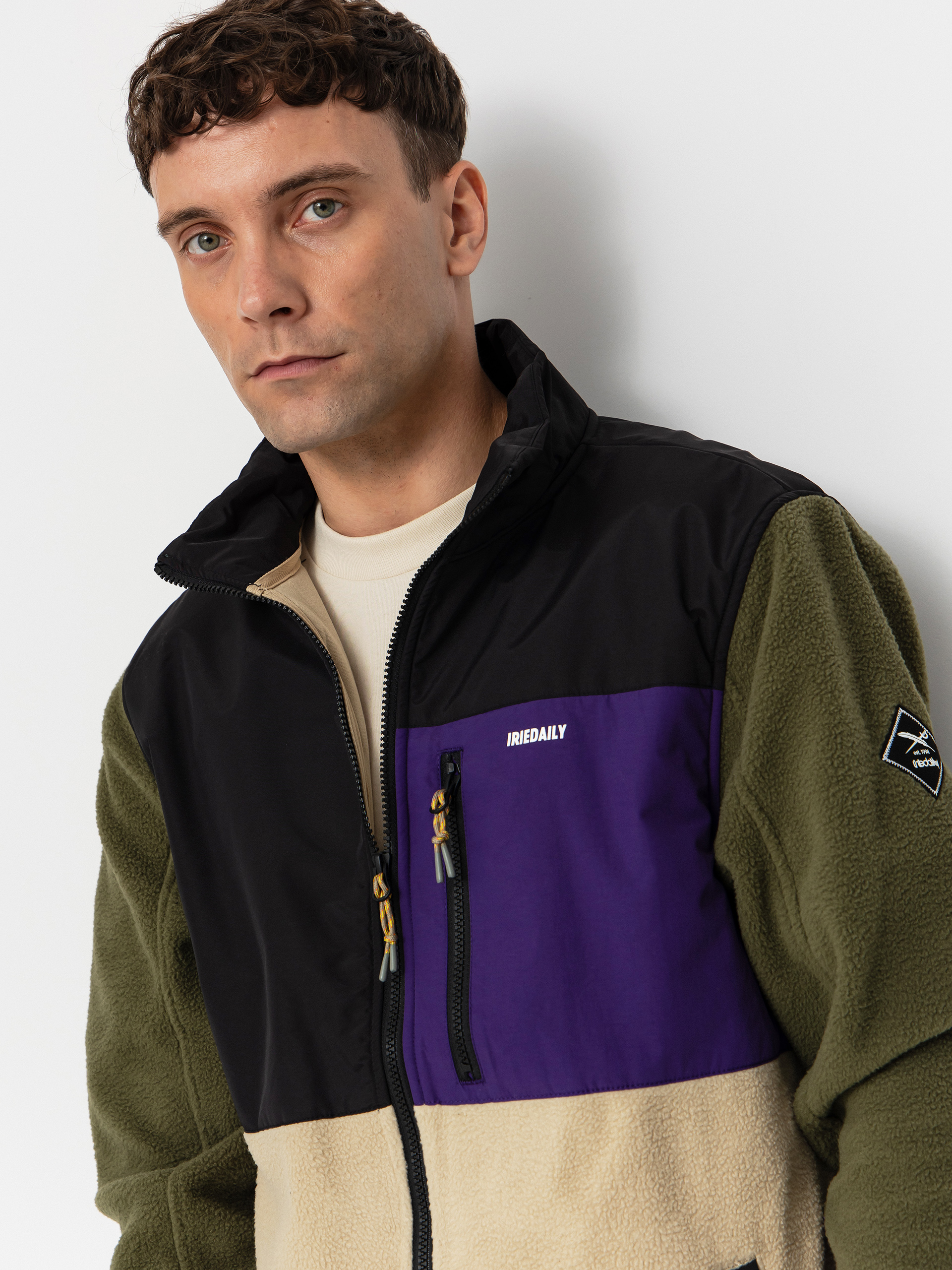 Dzseki Iriedaily Auf Deck Fleece (deep purple)