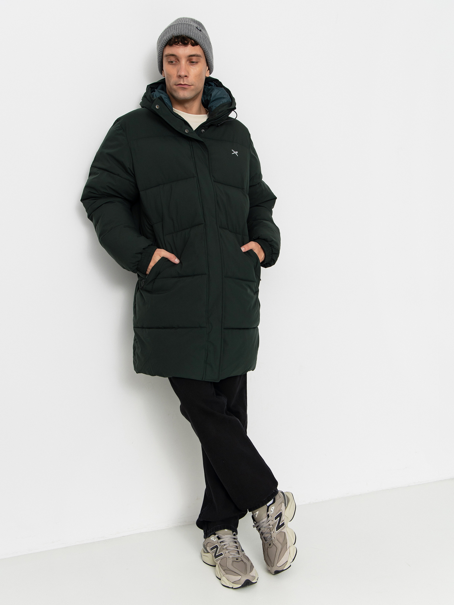 Iriedaily Carlo Puffer Dzseki (dark jungle)