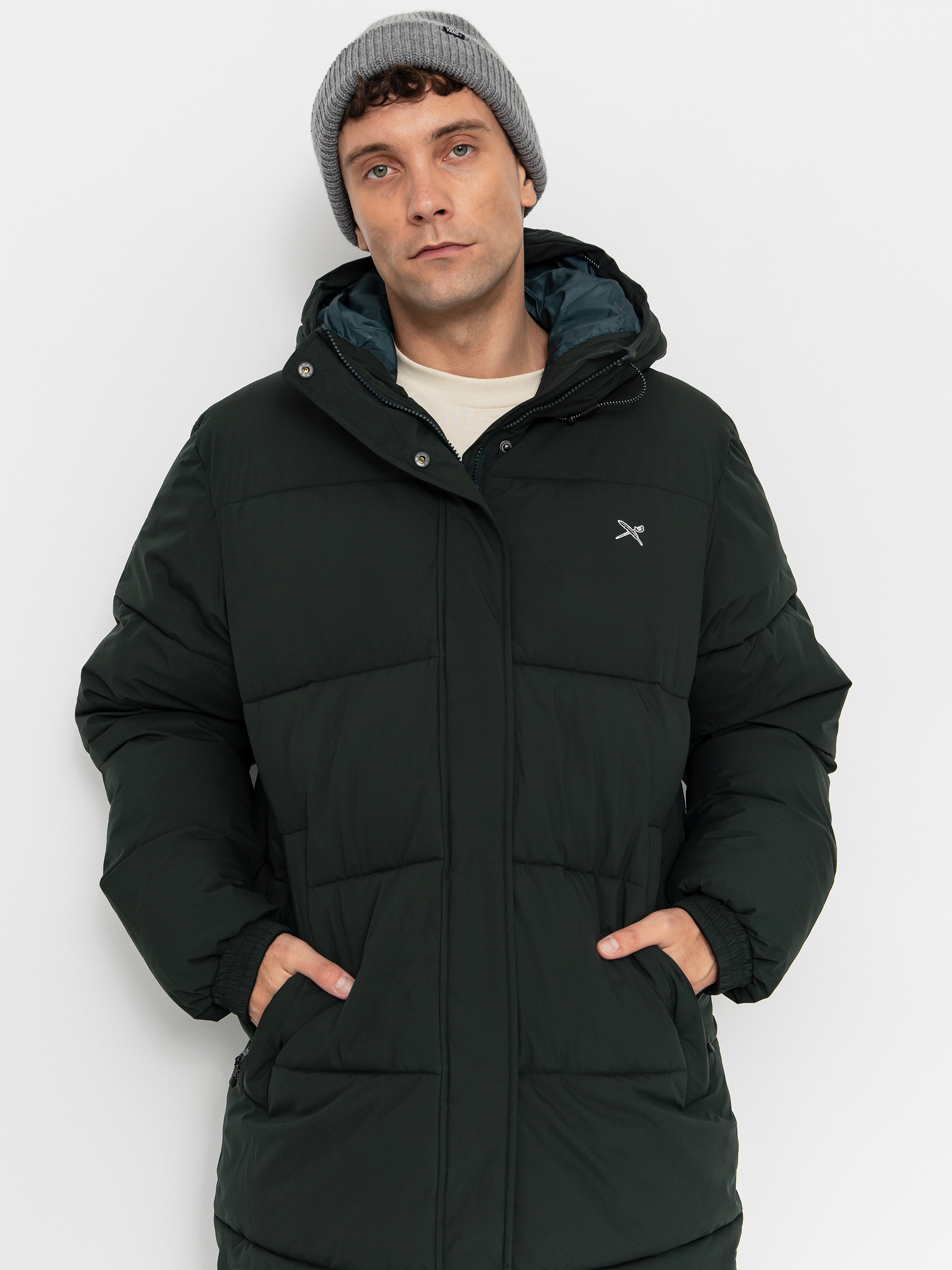 Iriedaily Carlo Puffer Dzseki (dark jungle)
