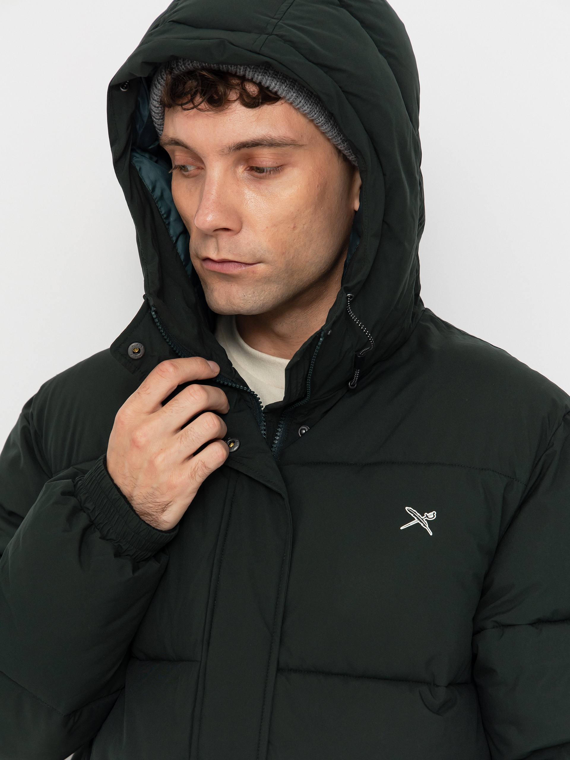Iriedaily Carlo Puffer Dzseki (dark jungle)