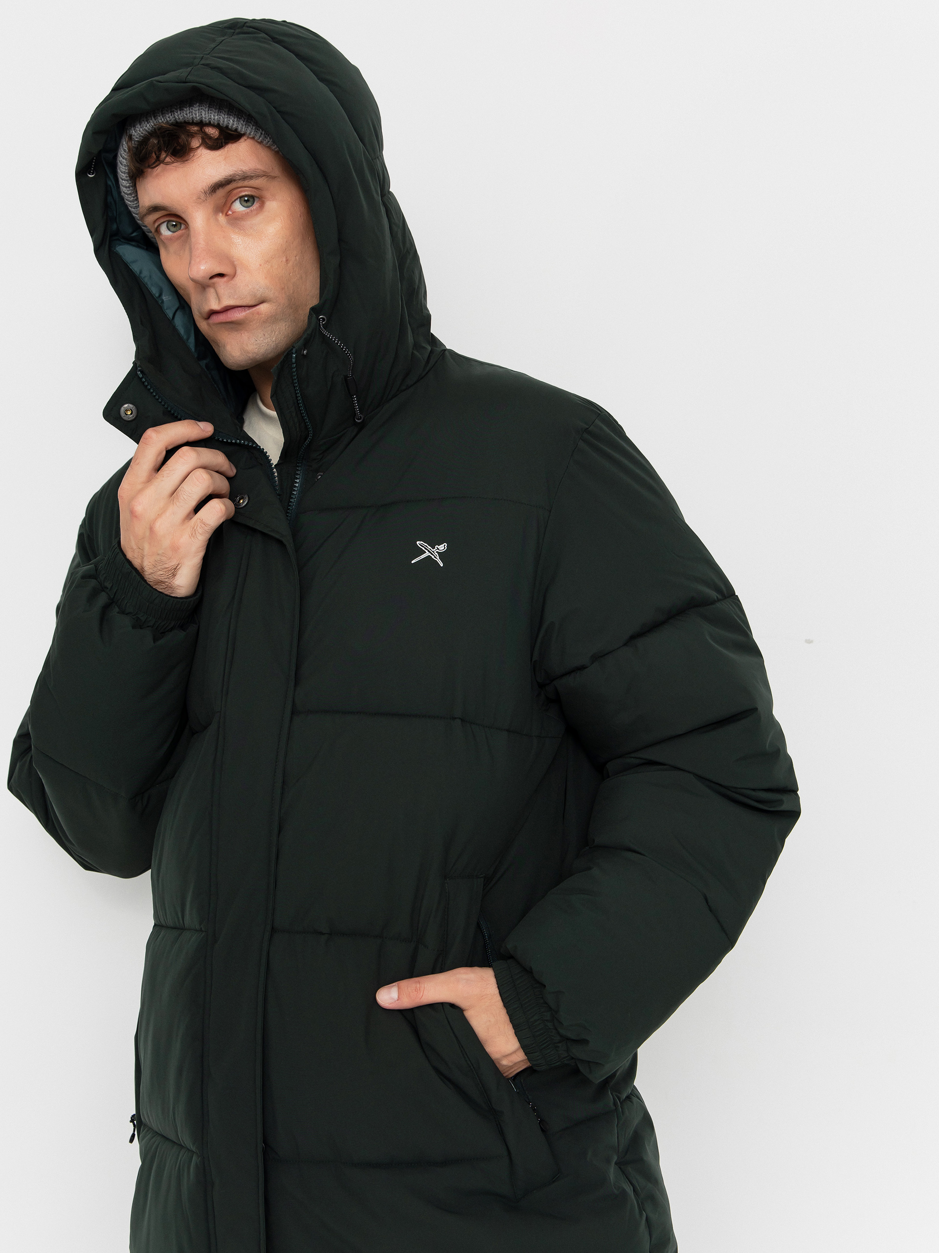 Iriedaily Carlo Puffer Dzseki (dark jungle)