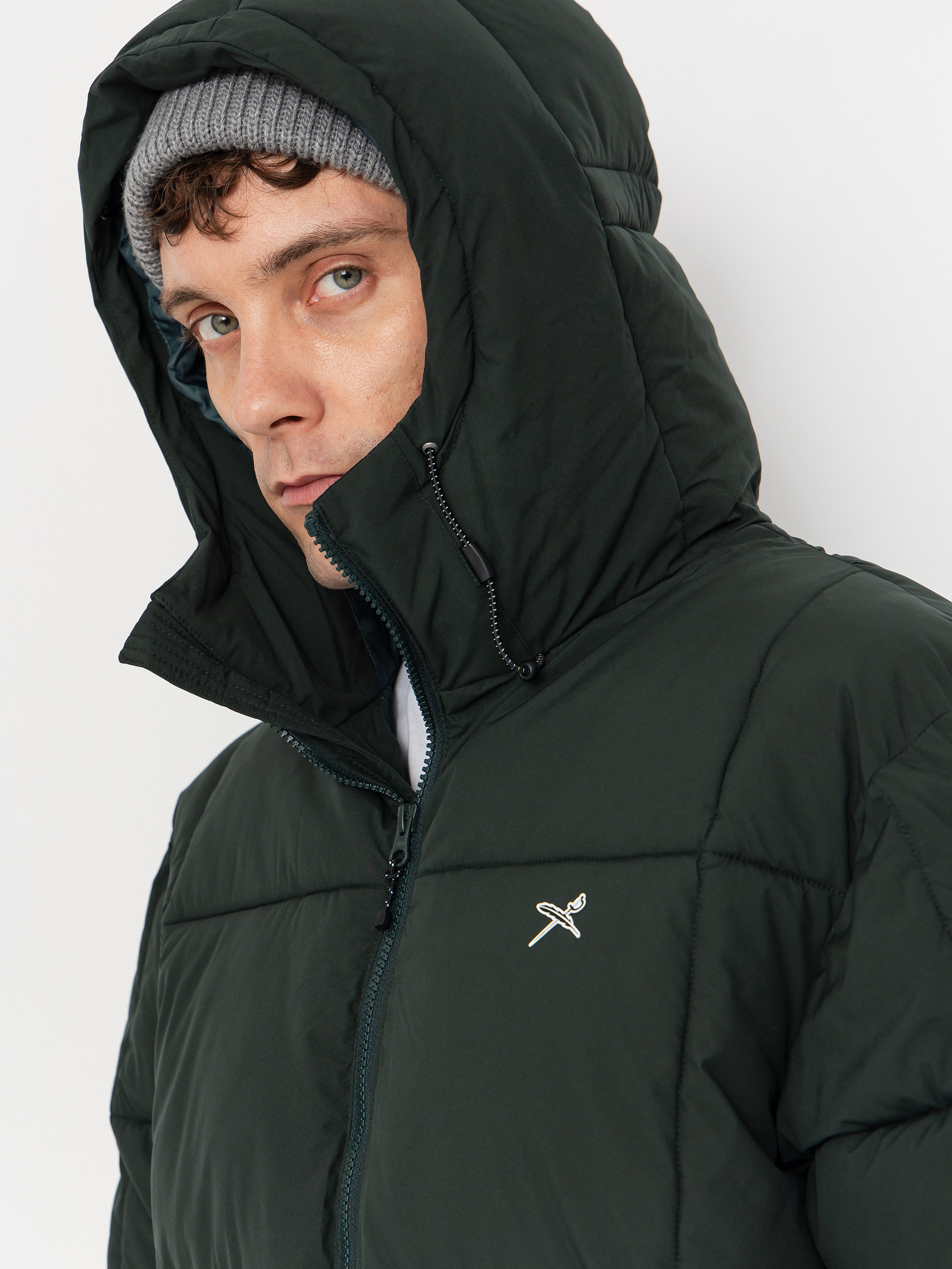 Iriedaily Carlo Puffer Dzseki (dark jungle)