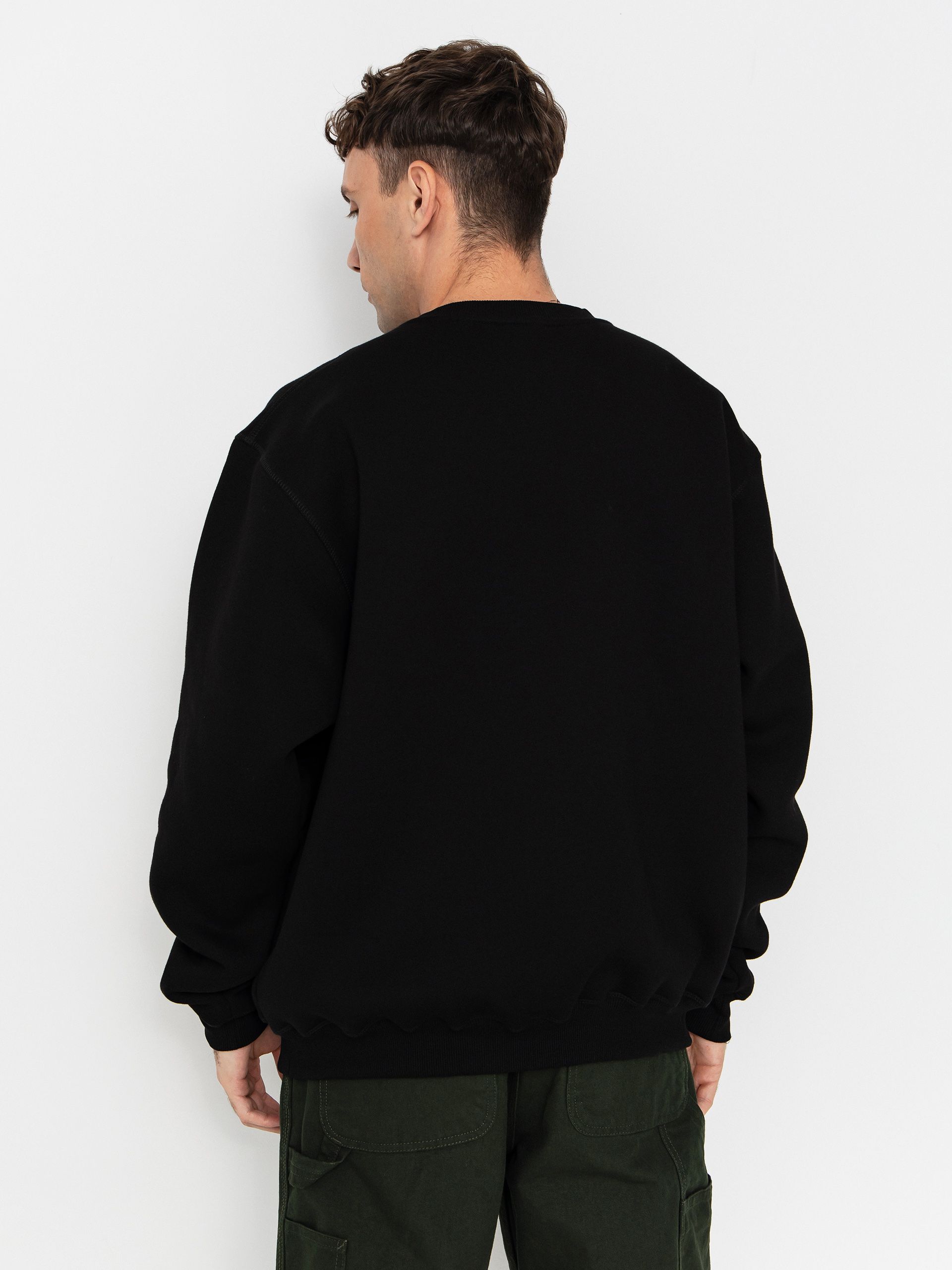 Pulóver Youth Skateboards Skate Rat Crew (black)