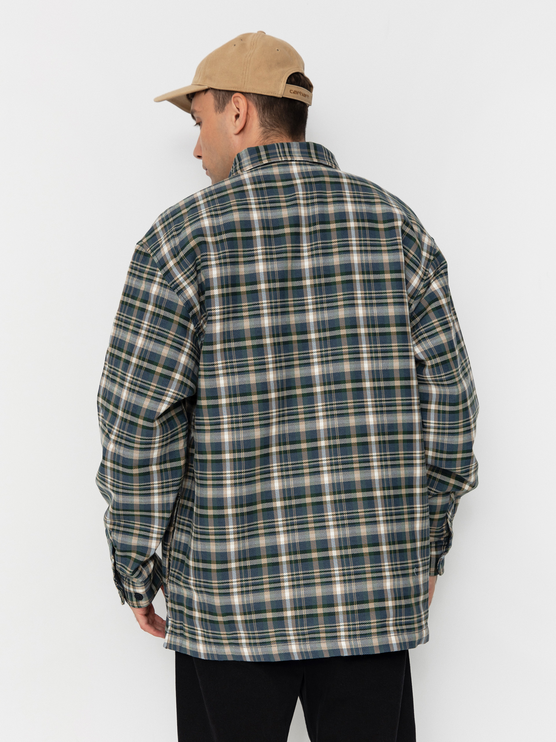 Dzseki Carhartt WIP Cronyn (cronyn check/dark navy)