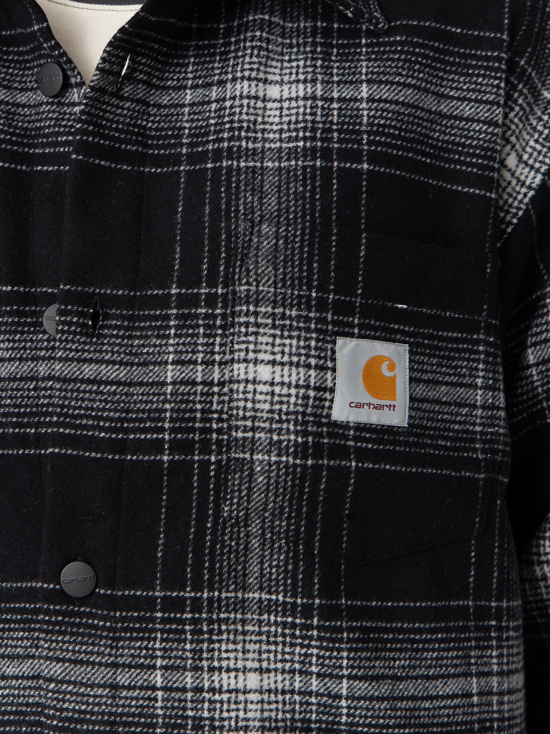 Dzseki Carhartt WIP Brennan (brennan check/black/wax)