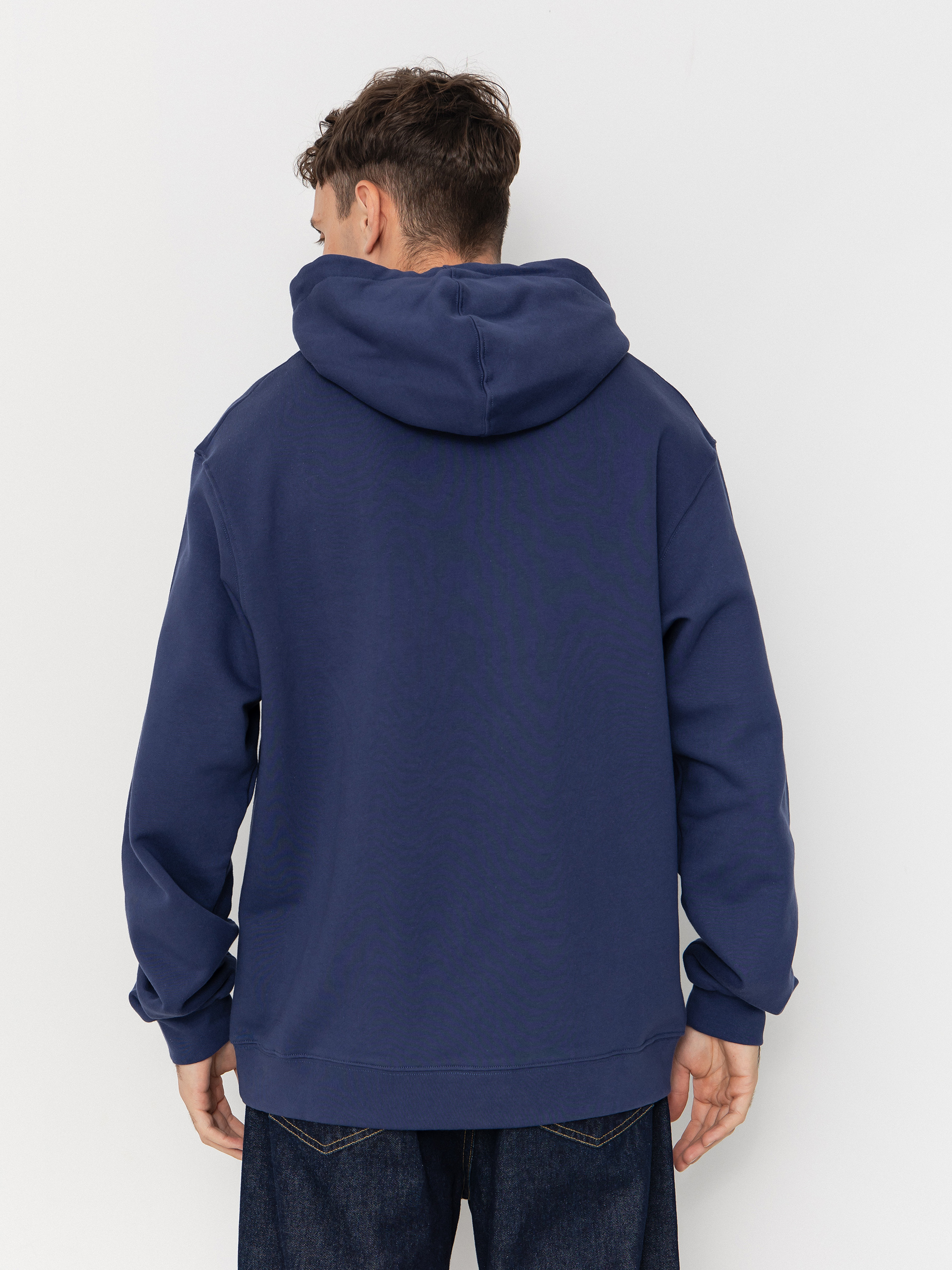 Kapucnis pulóver Iriedaily Mini Flag 2 HD (crown blue)