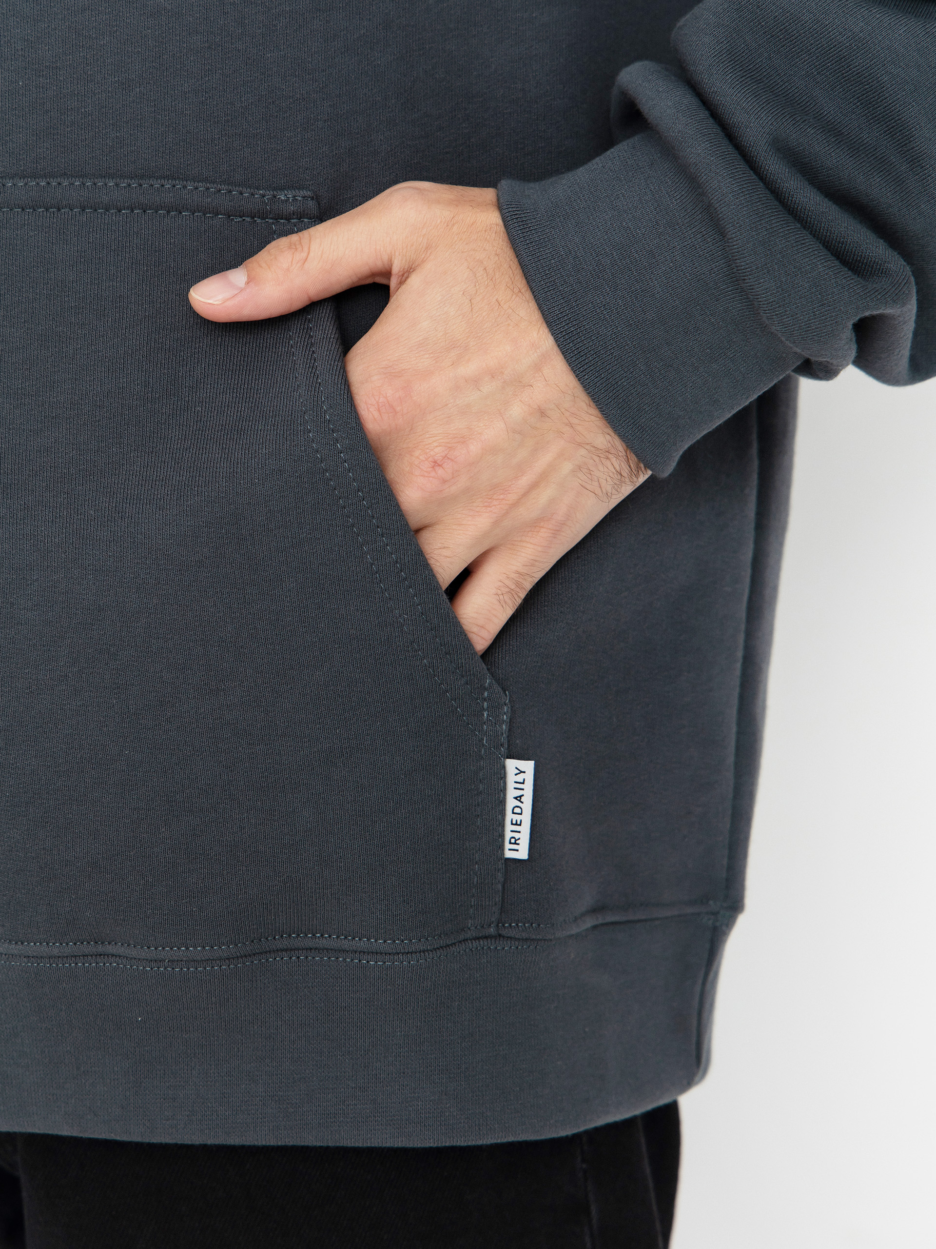 Kapucnis pulóver Iriedaily Cookieman HD (dark jungle)