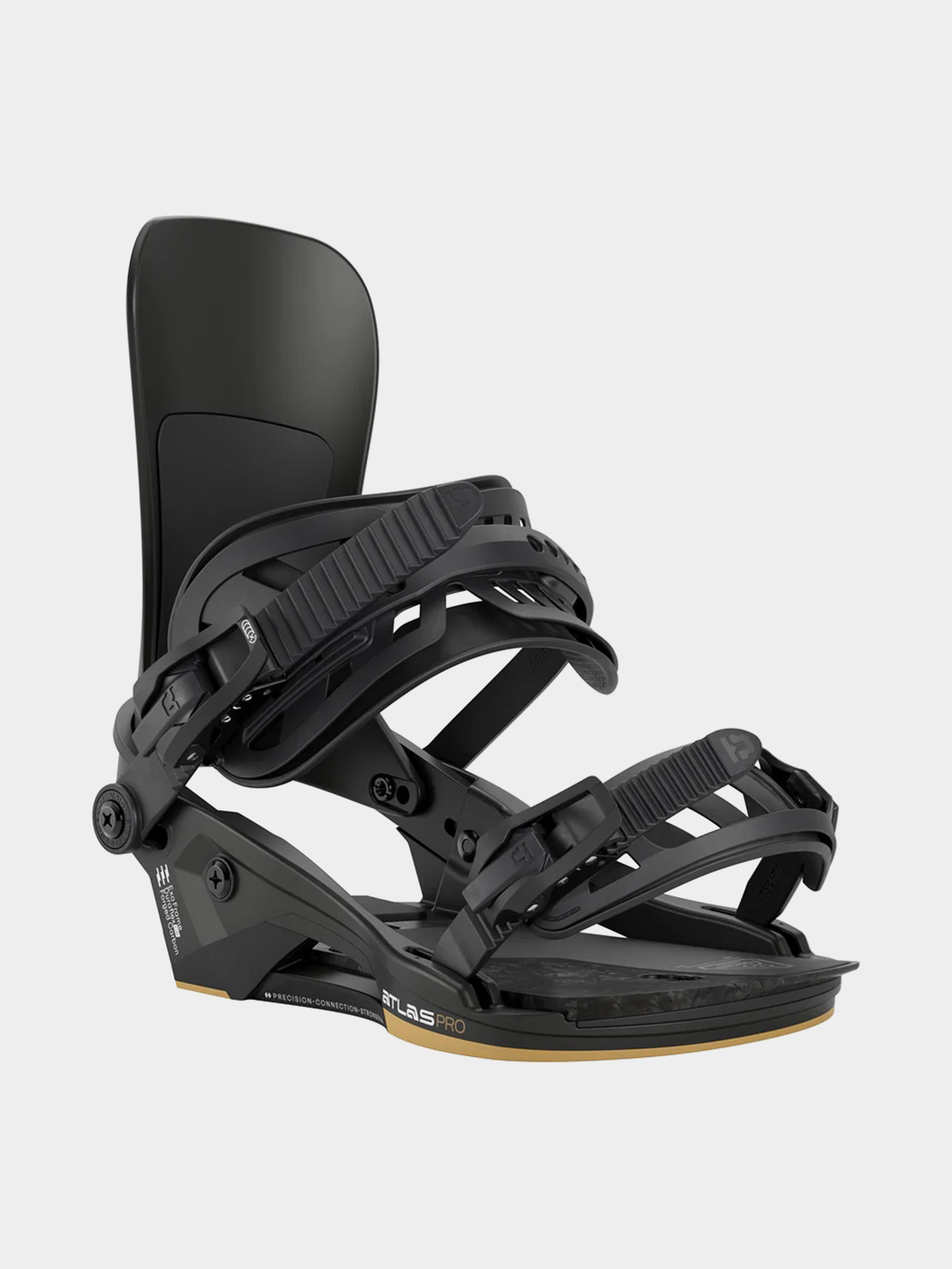Férfi Snowboard kötés Union Atlas Pro (metallic black)
