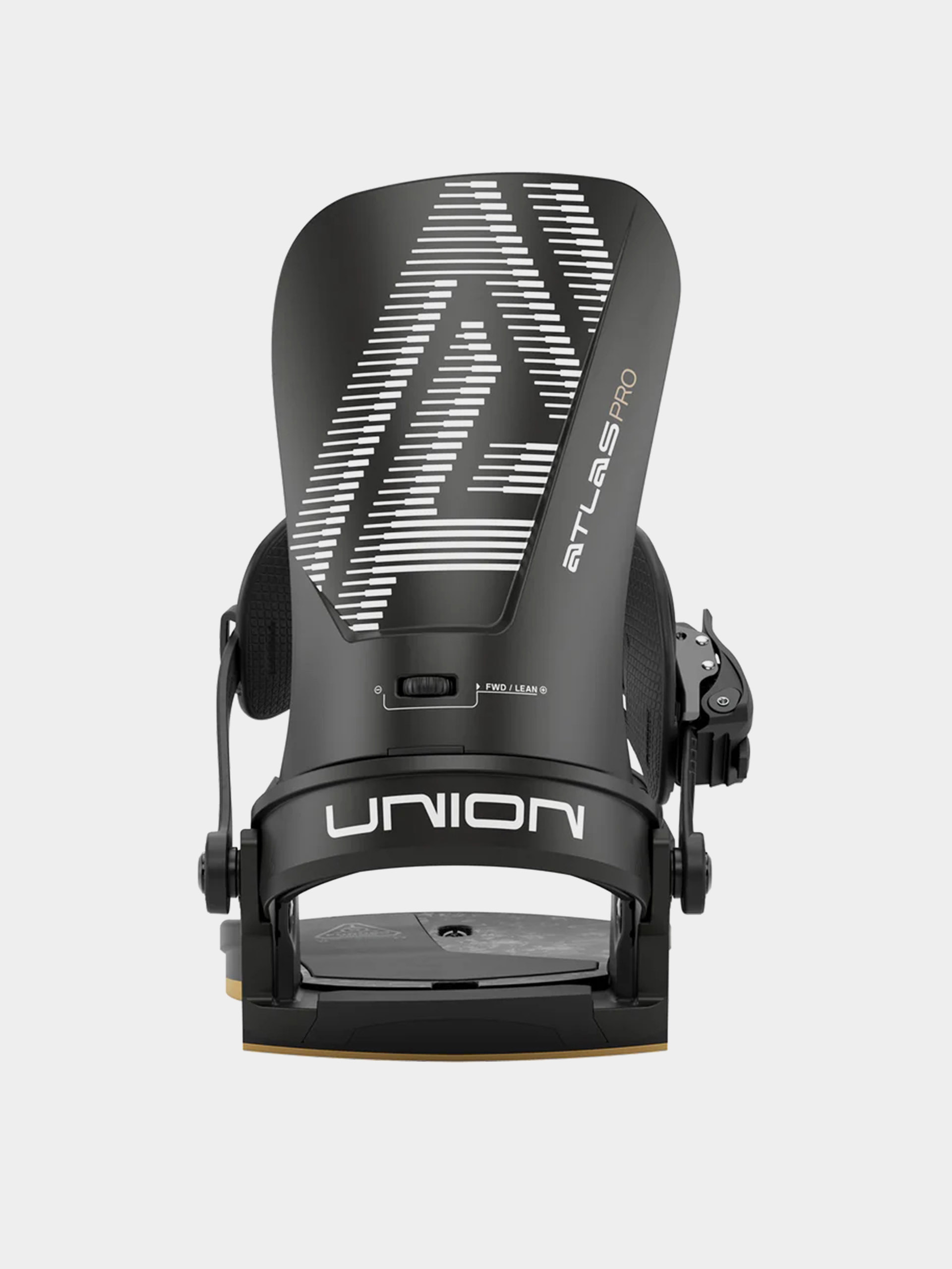 Férfi Snowboard kötés Union Atlas Pro (metallic black)