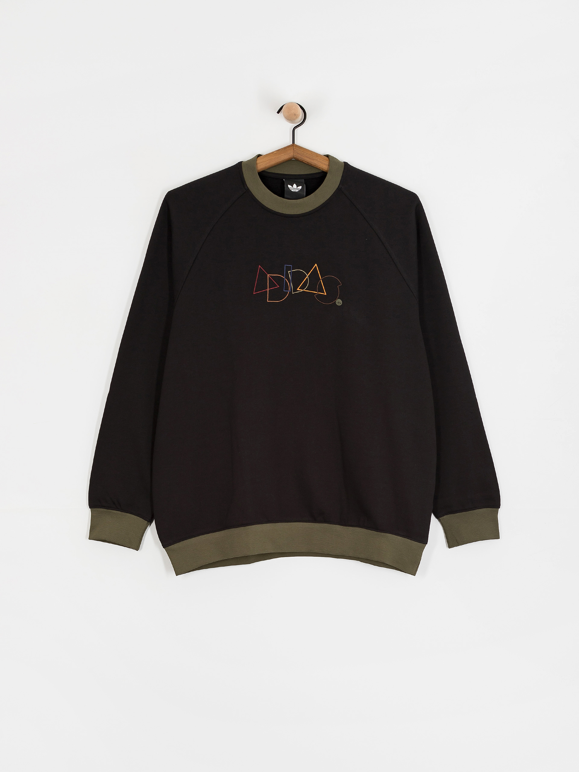 adidas Skate Geo Crew Pulóver (black)