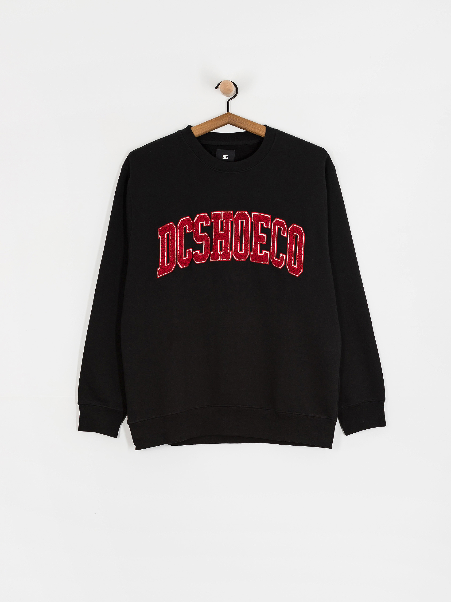 DC Varsity Crew Pulóver (black)