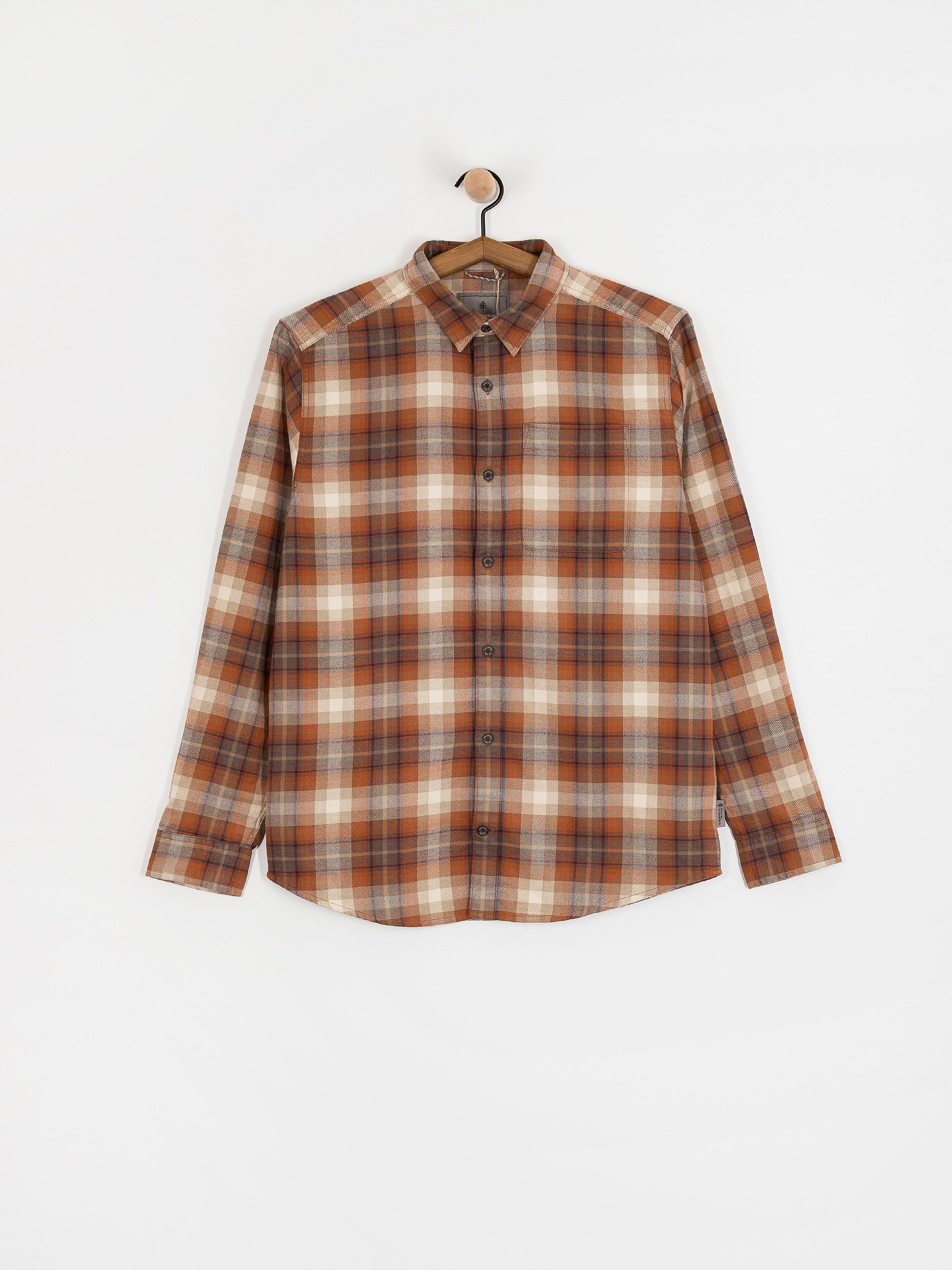 Royal Robbins Lieback Organic Cotton Flannel Ing (rust brown dipsea pld)
