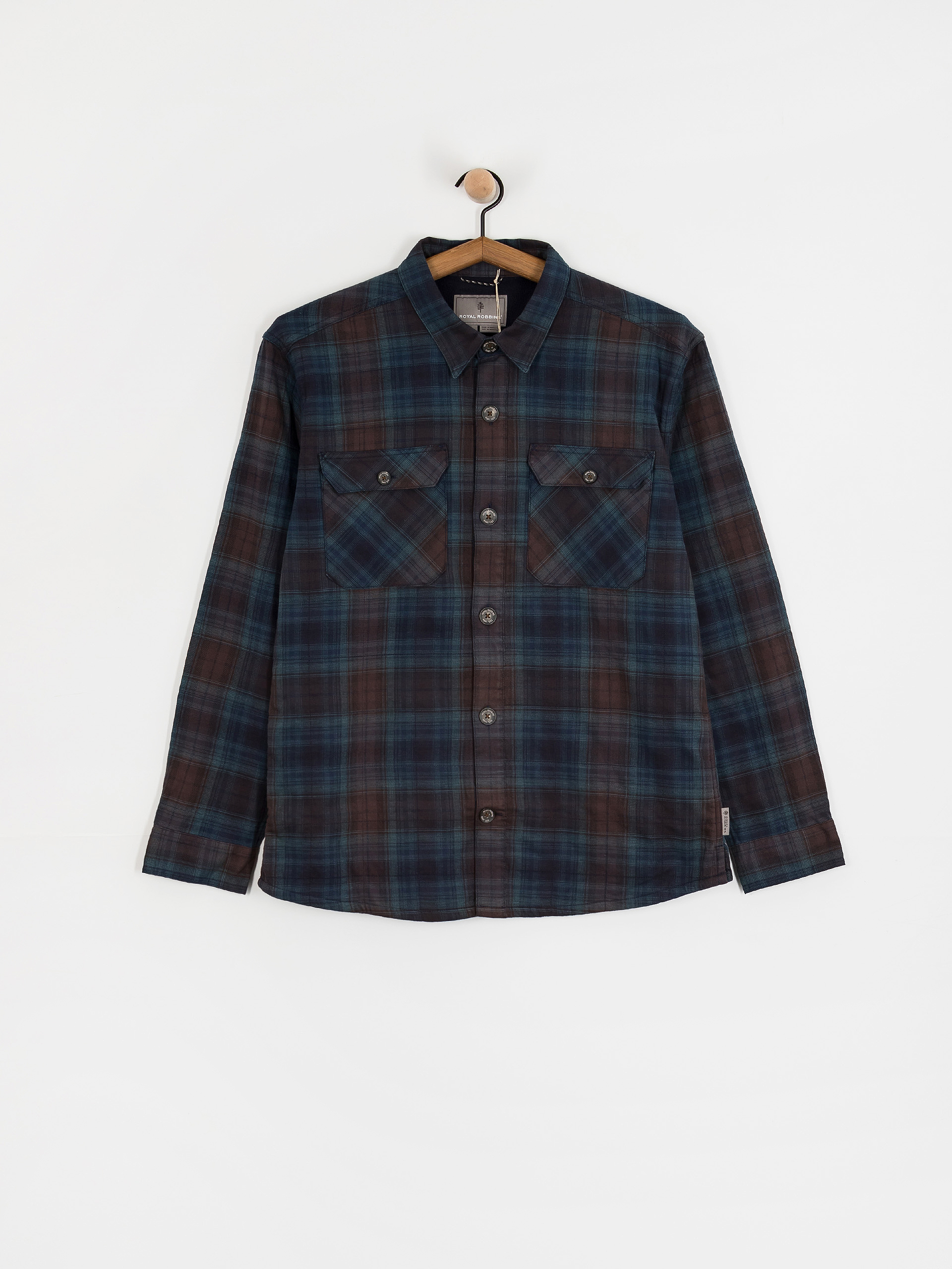 Royal Robbins Snowcap Lined Flannel Ing (naval tioga pld)