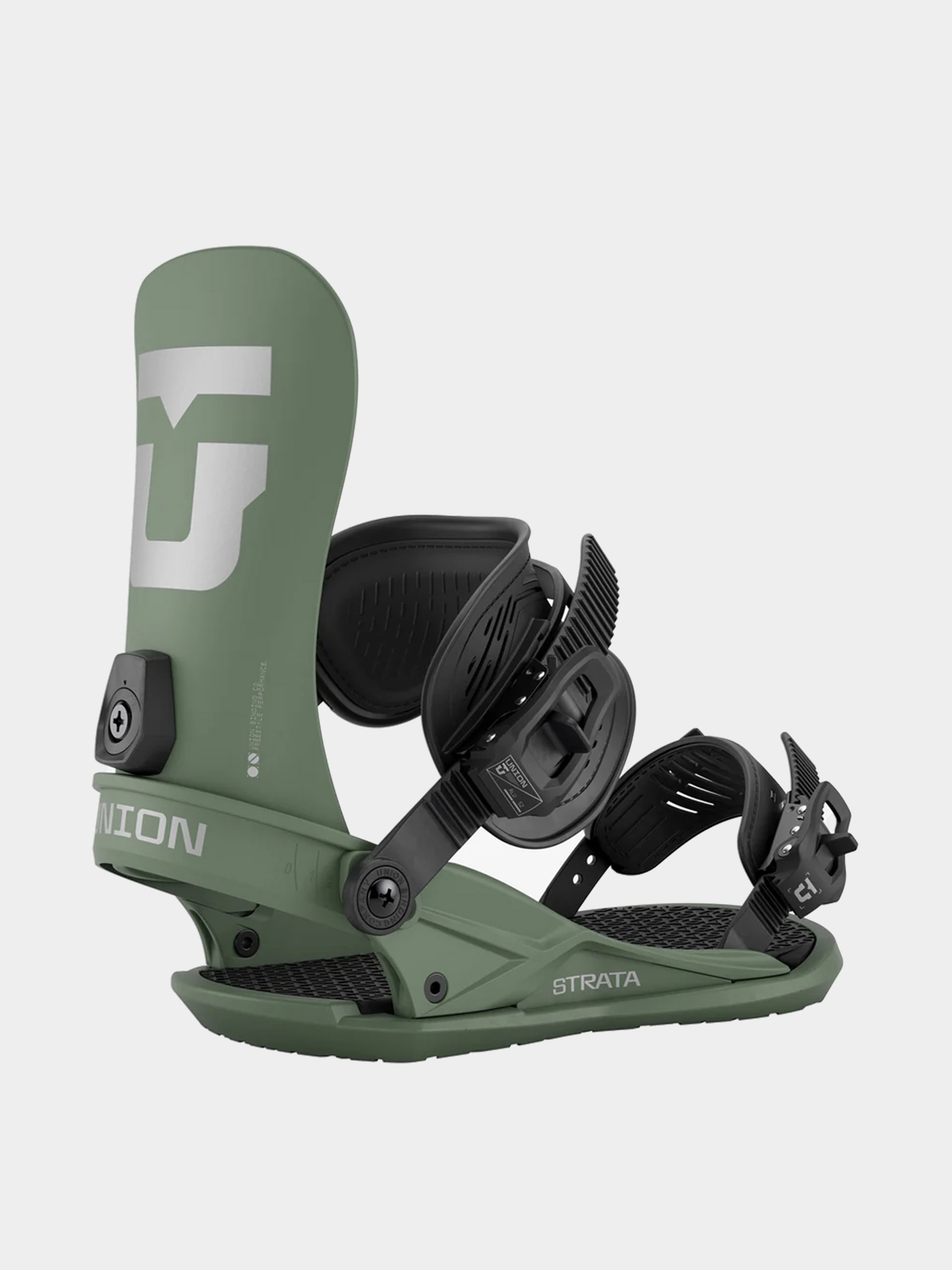 Snowboard ku00f6tu00e9s Union Strata (olive green)