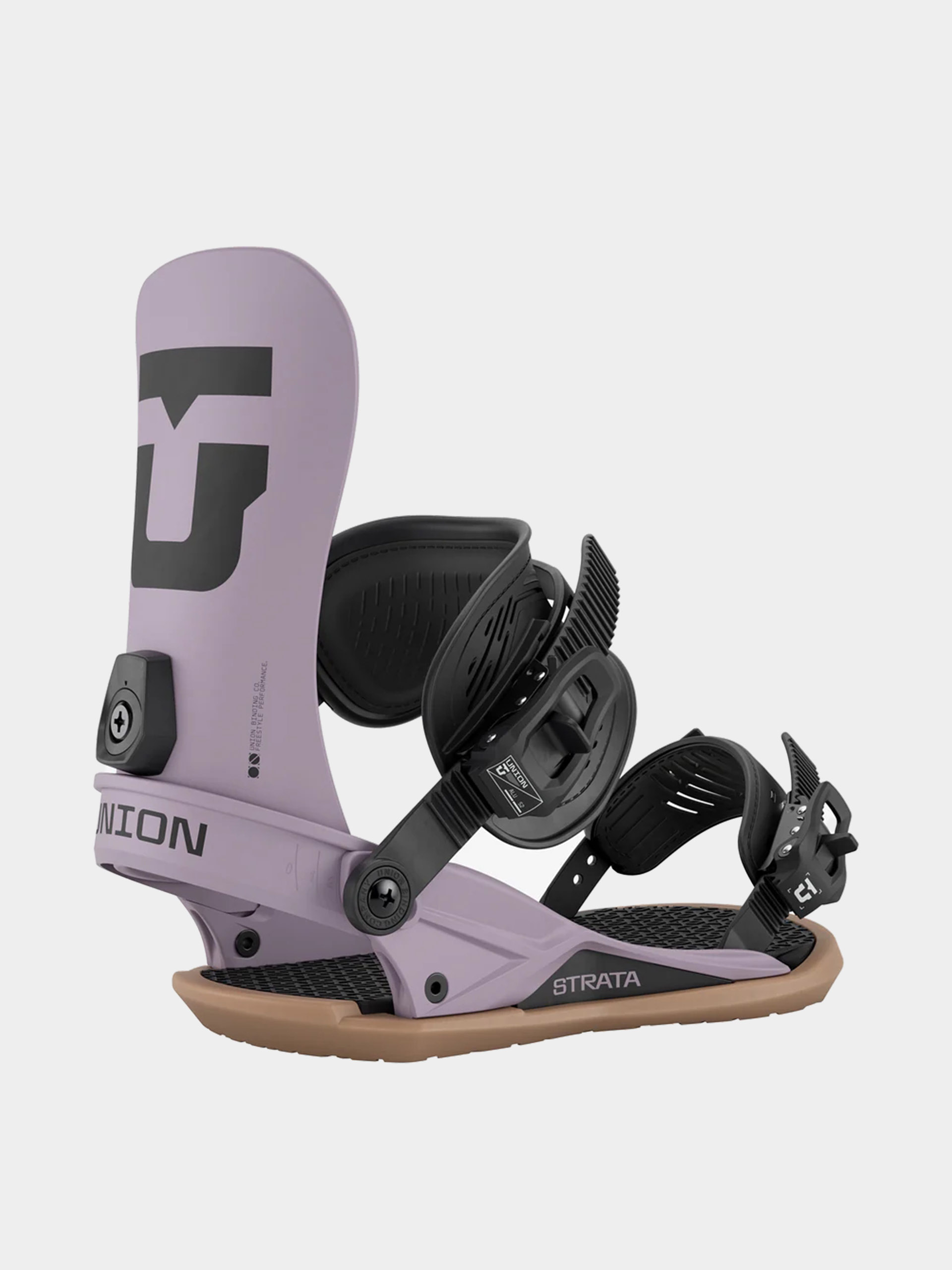 Snowboard ku00f6tu00e9s Union Strata (grey violet)
