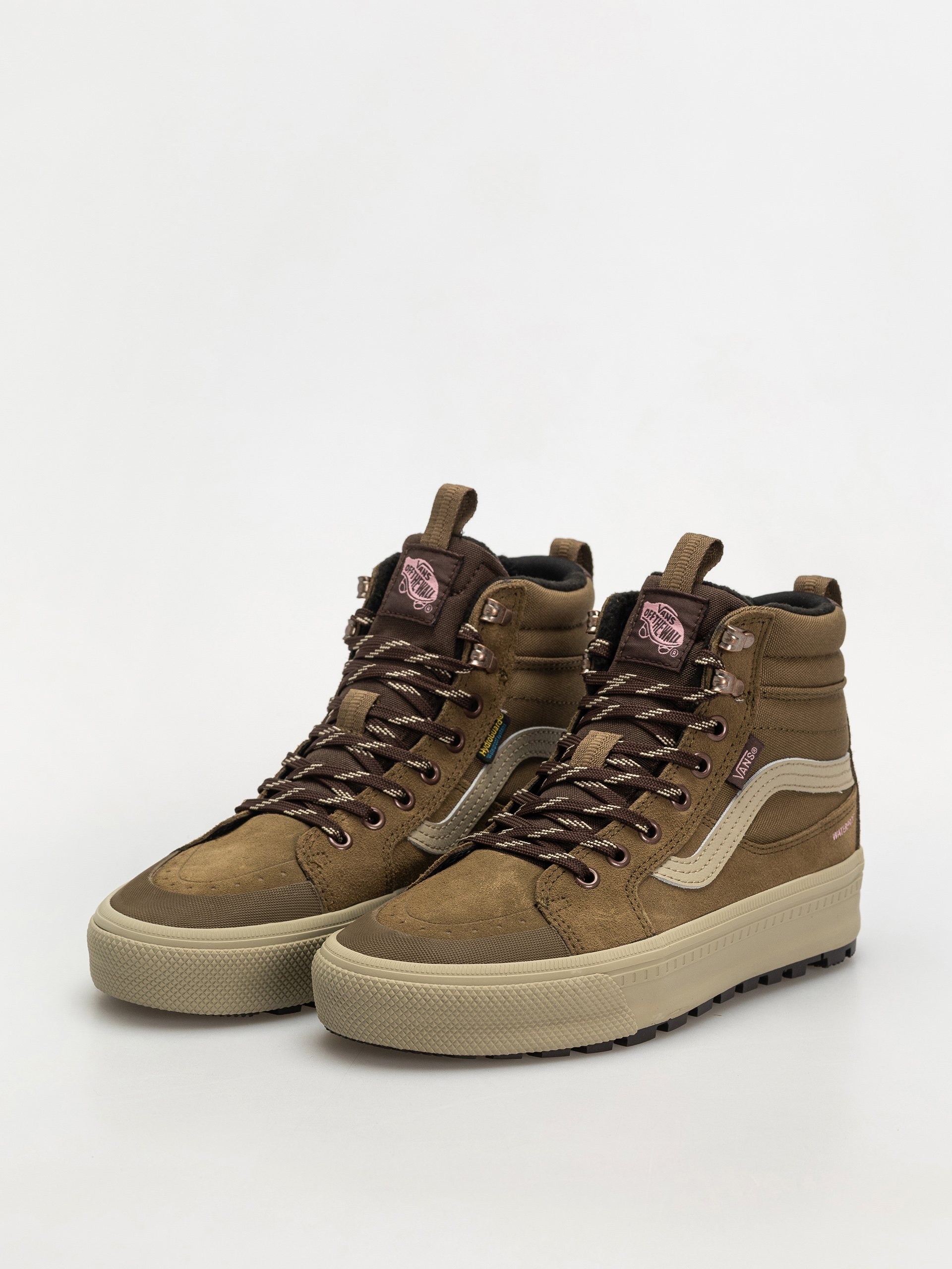 Vans Mte Sk8 Hi Waterproof Insulated Cipők (brown/pink)